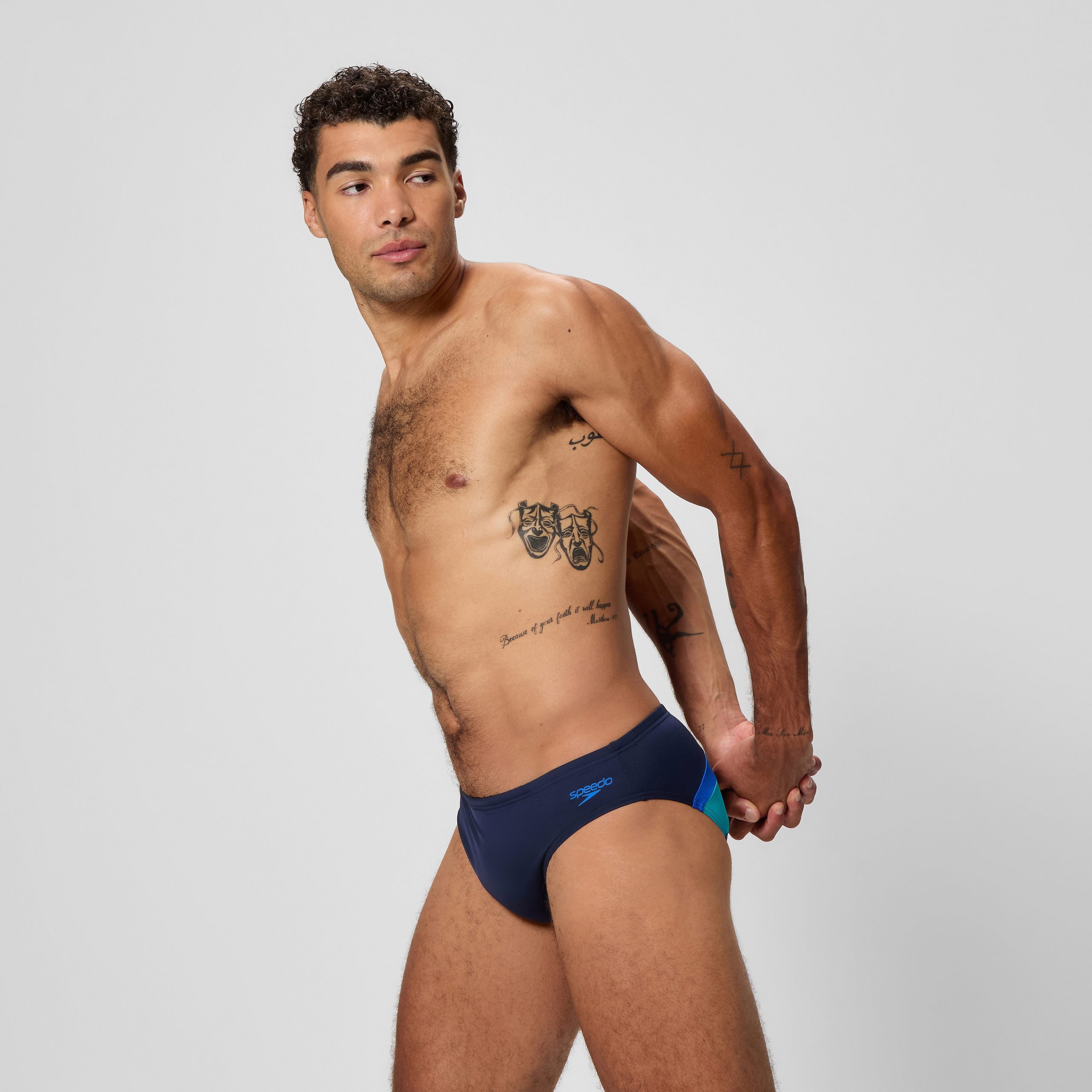 Men's Hyperboom Brief Navy/Blue - Image 2