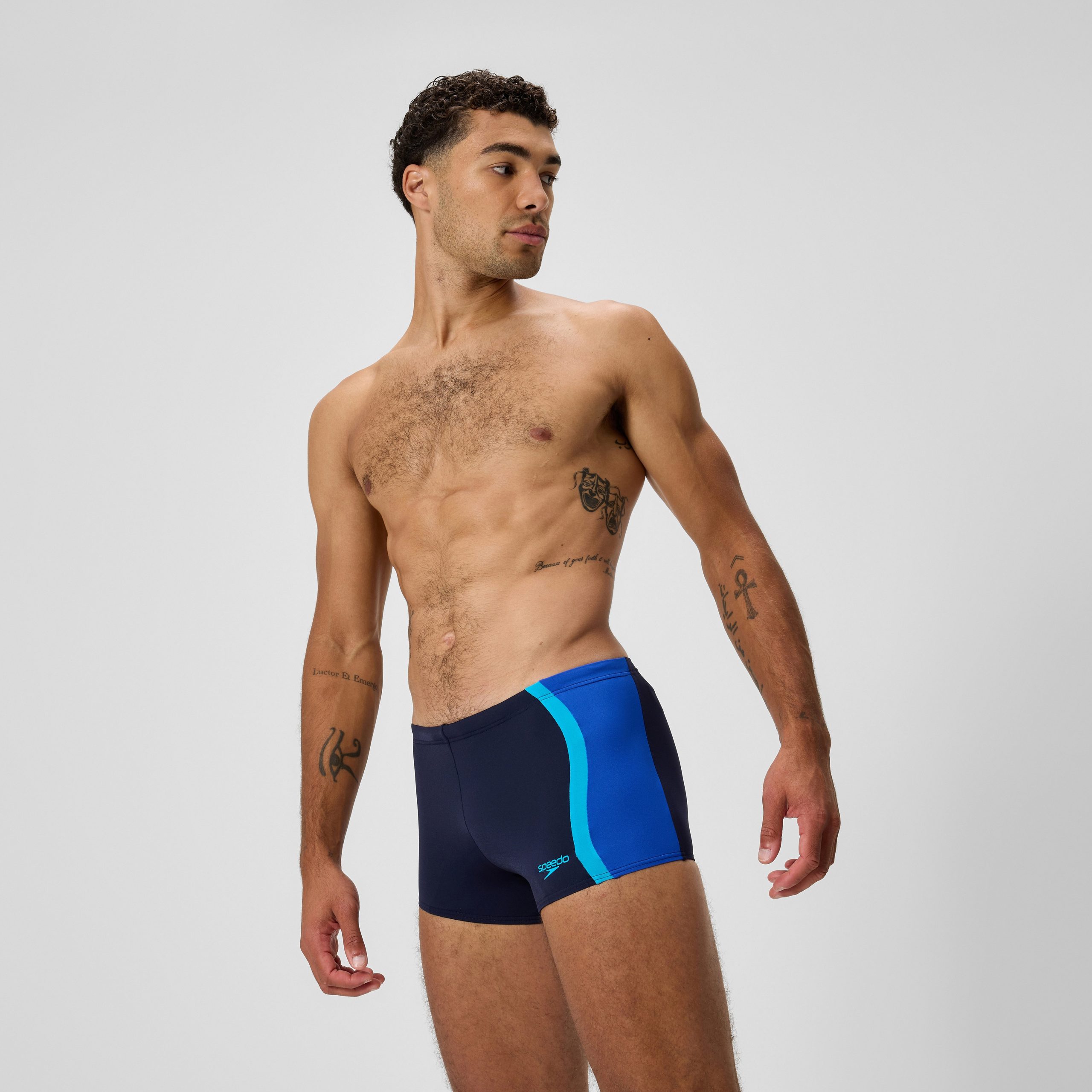Men's Splice Square Leg Navy/Blue - Image 2