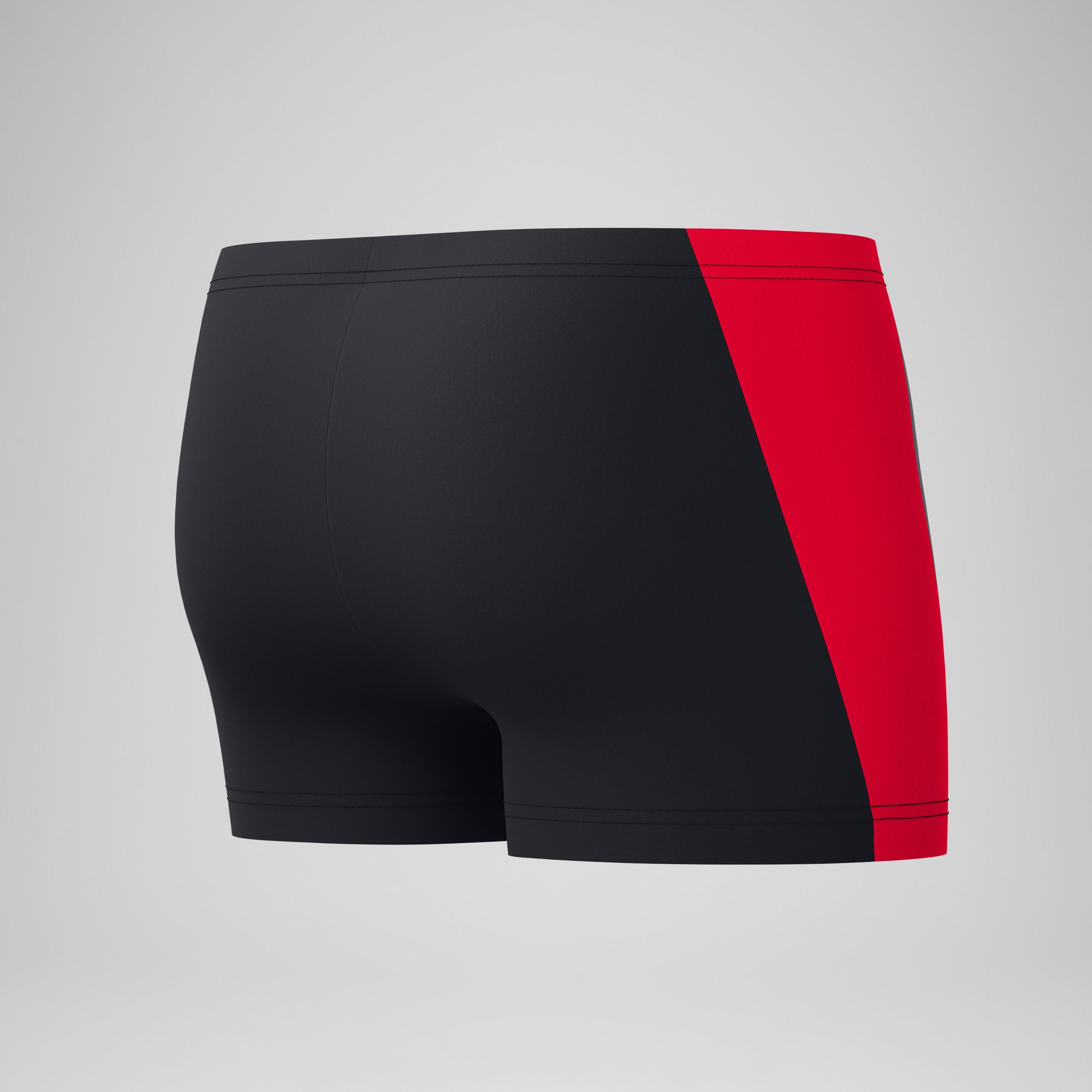 Men's Splice Square Leg Black/Red - Image 7