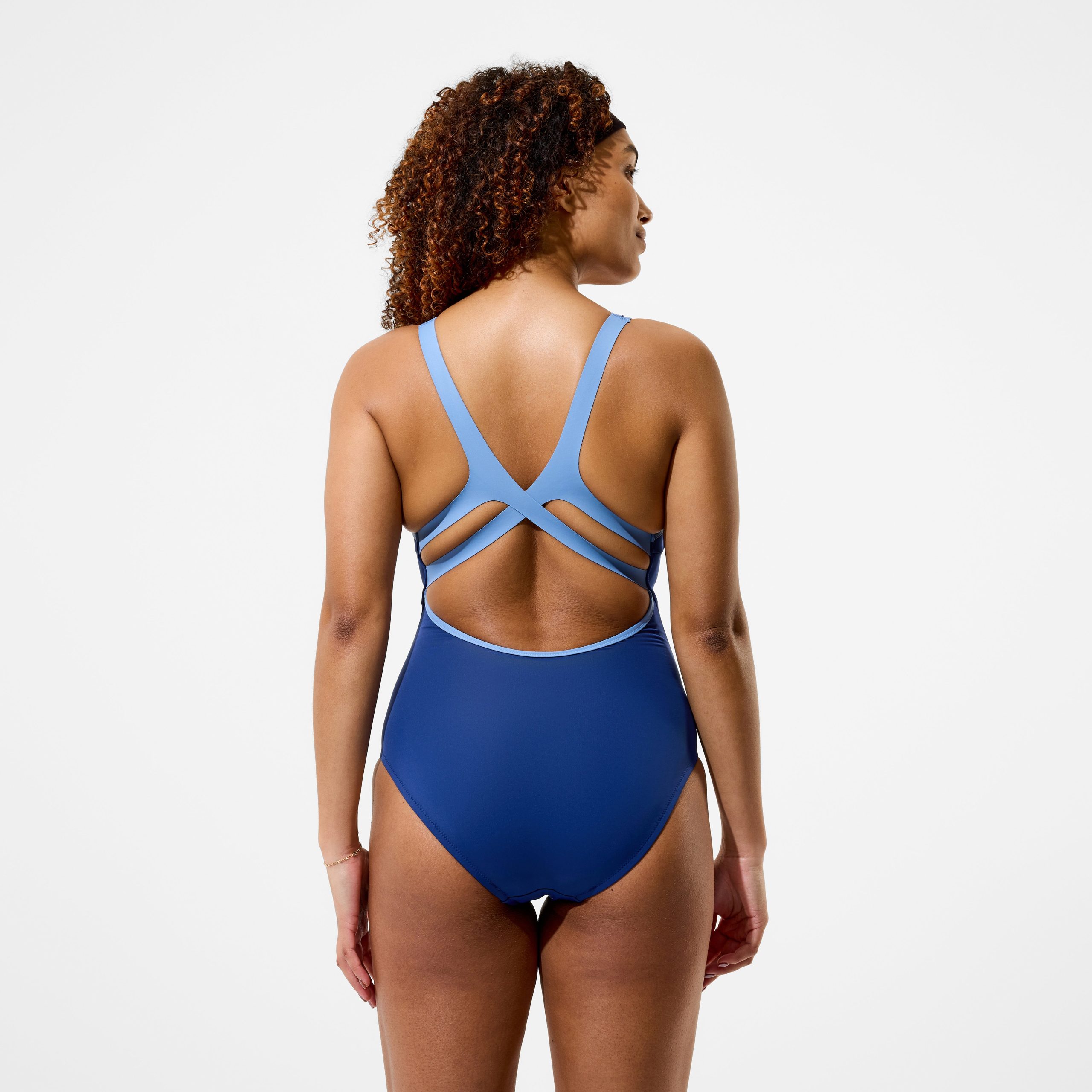 Women's Sculpture Boom Back One Piece Blue - Image 3