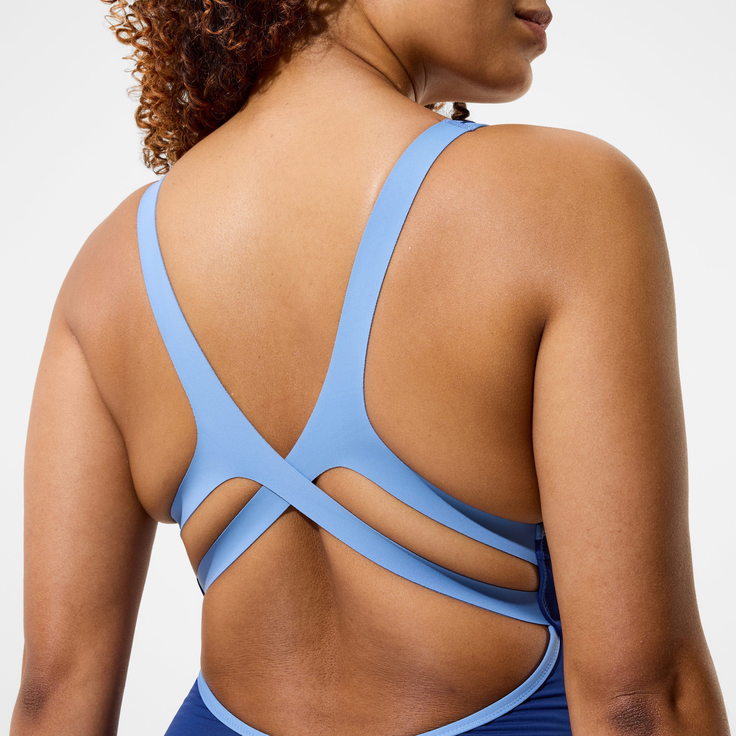 Women's Sculpture Boom Back One Piece Blue - Image 6