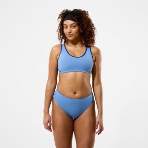Women's Sculpture Boom Back Bikini Top Gray/Blue