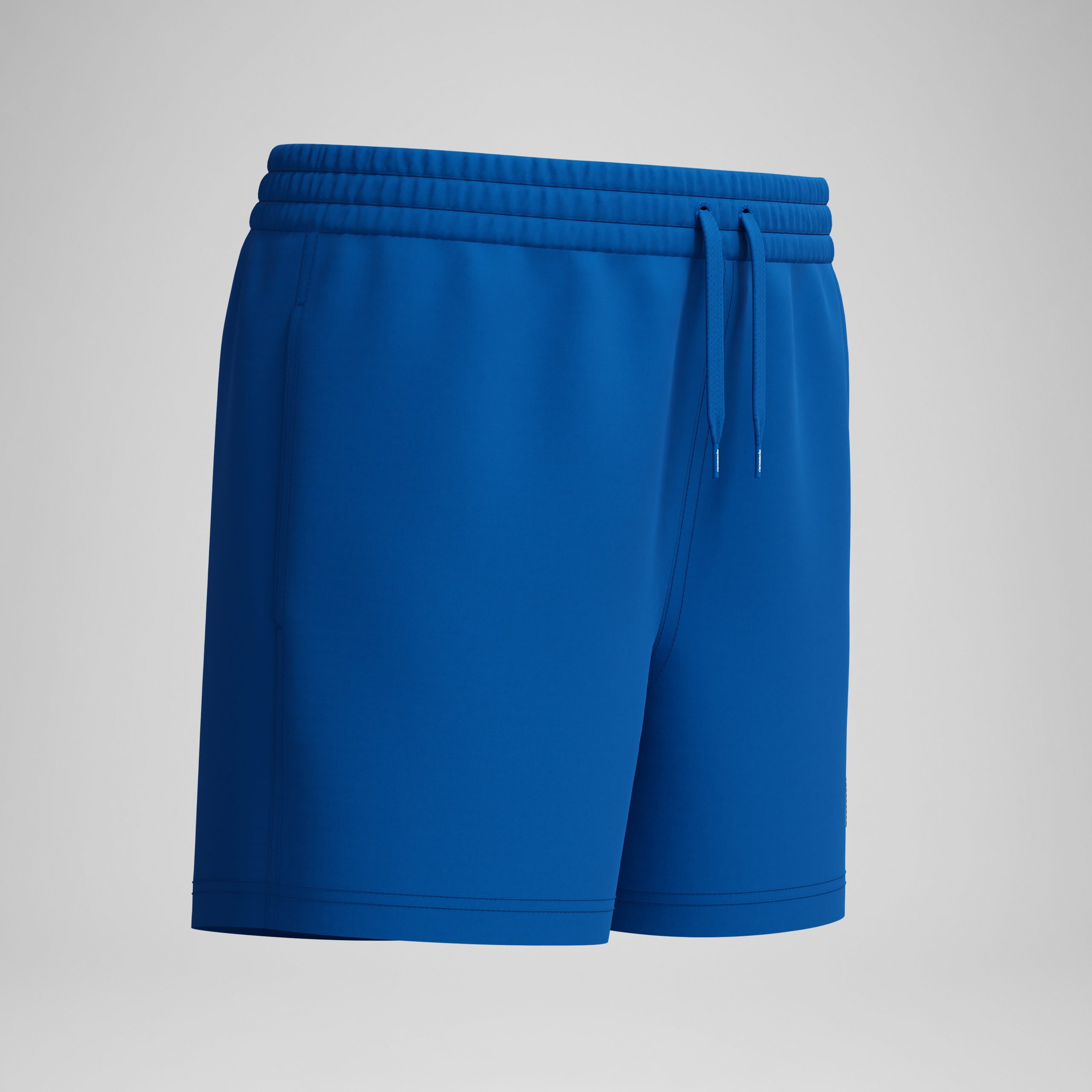 Boys Classic Logo Swim Shorts Blue - Image 2