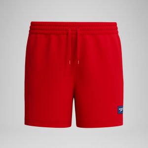 Boys Classic Logo Swim Shorts Red