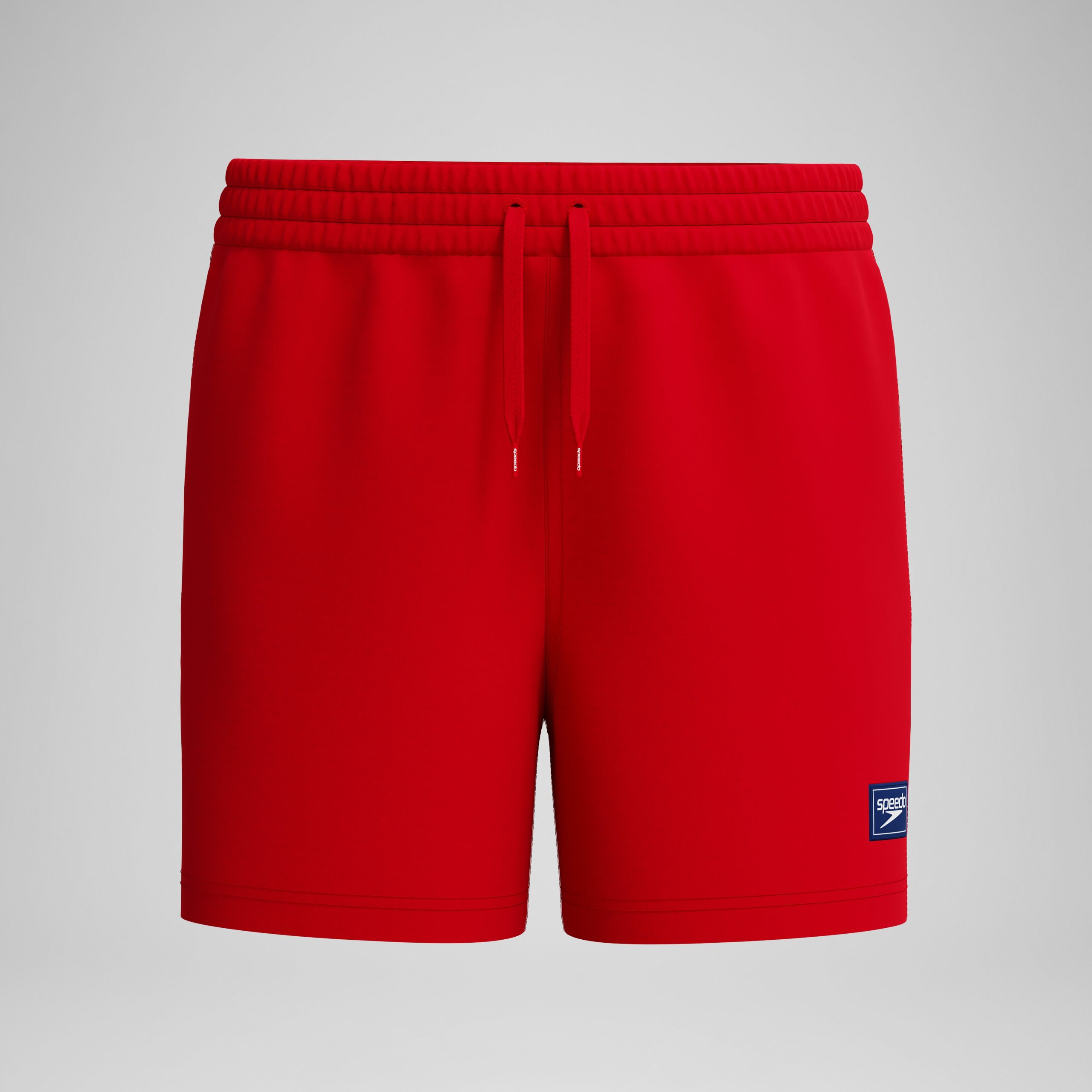 Boys Classic Logo Swim Shorts Red