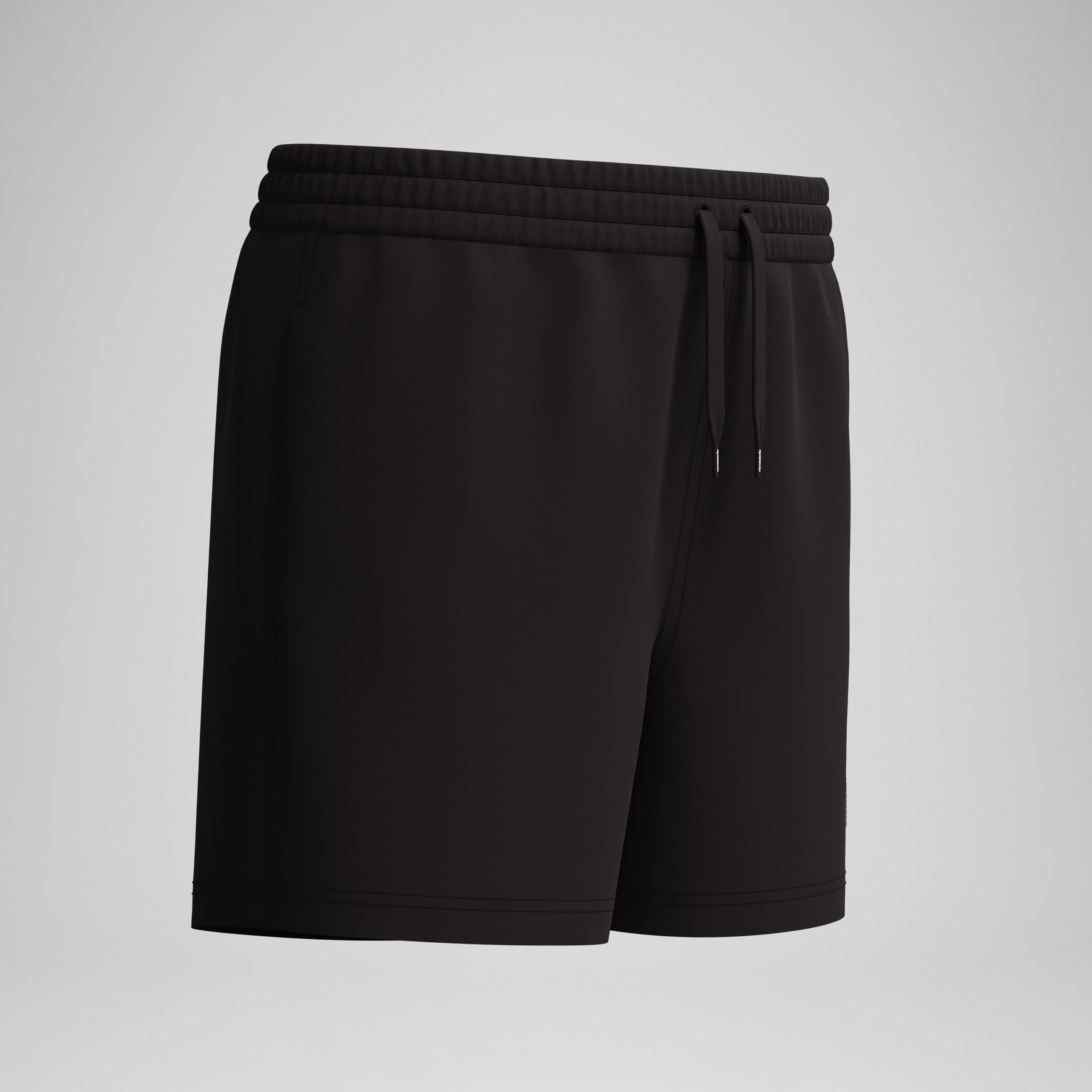 Boys Classic Logo Swim Shorts Black - Image 2