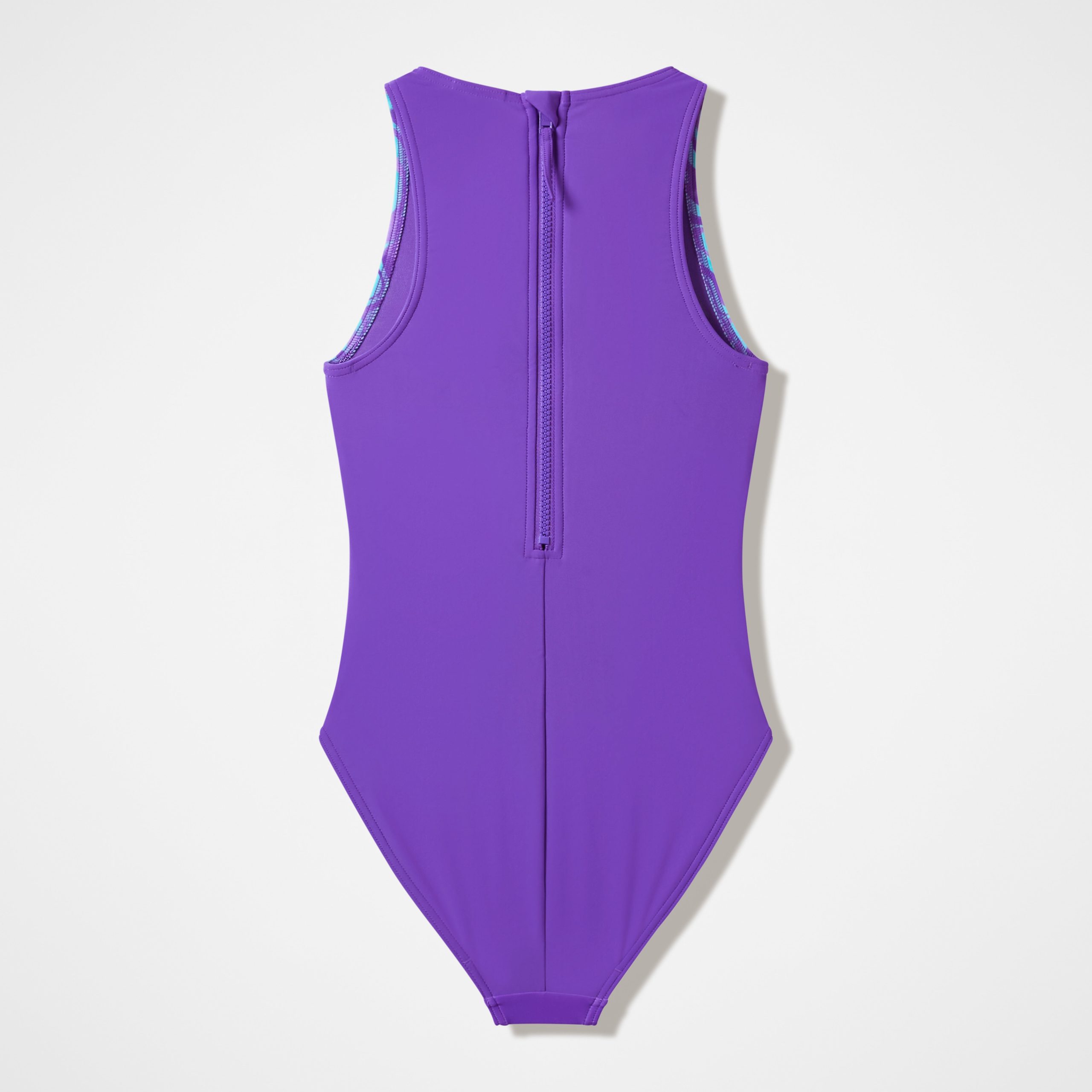 Girls Printed Hydrasuit Purple/Blue - Image 2