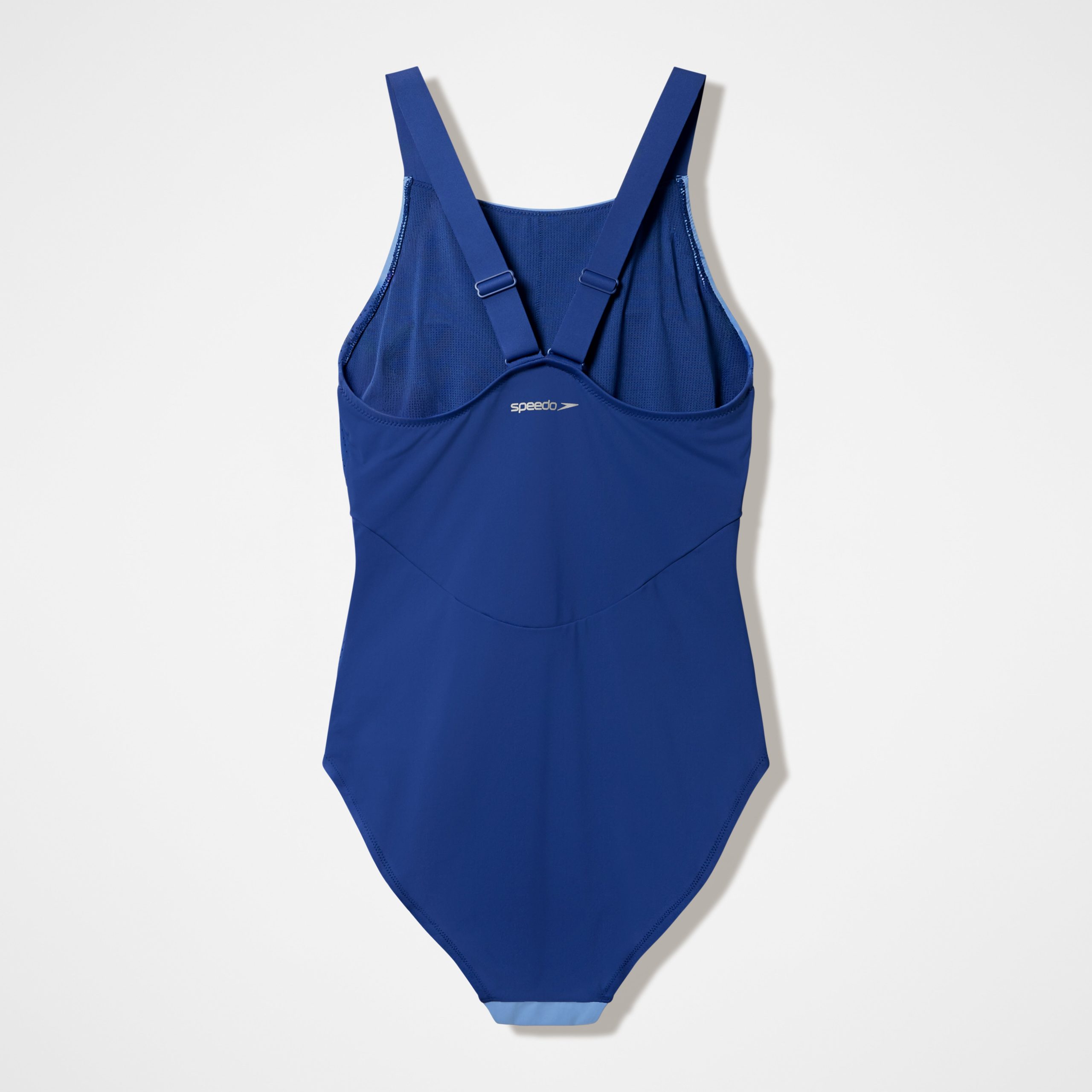 Women's Sculpture High Neck Contour One Piece Blue - Image 5