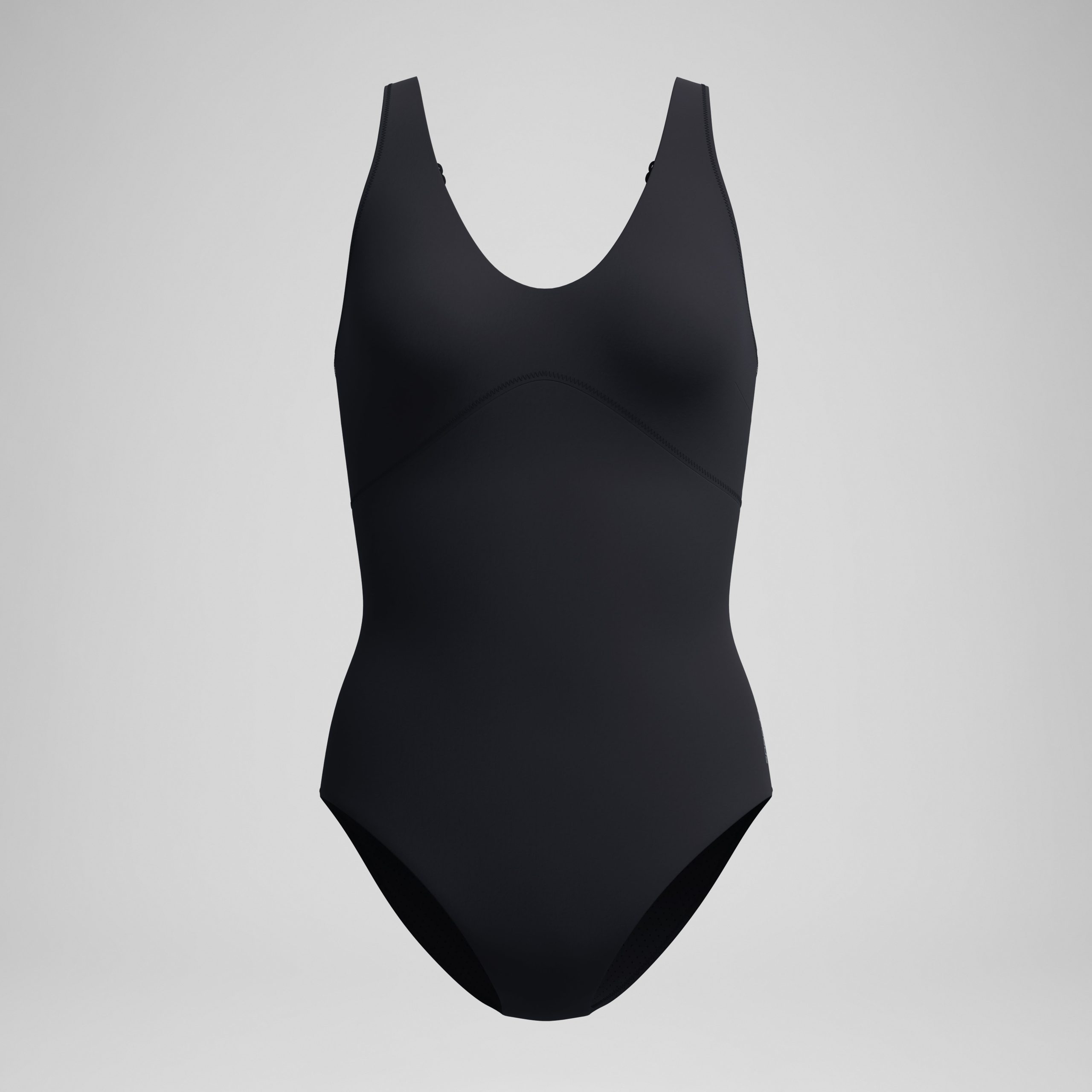 Women's Sculpture Butterfly Back One Piece Black - Image 4