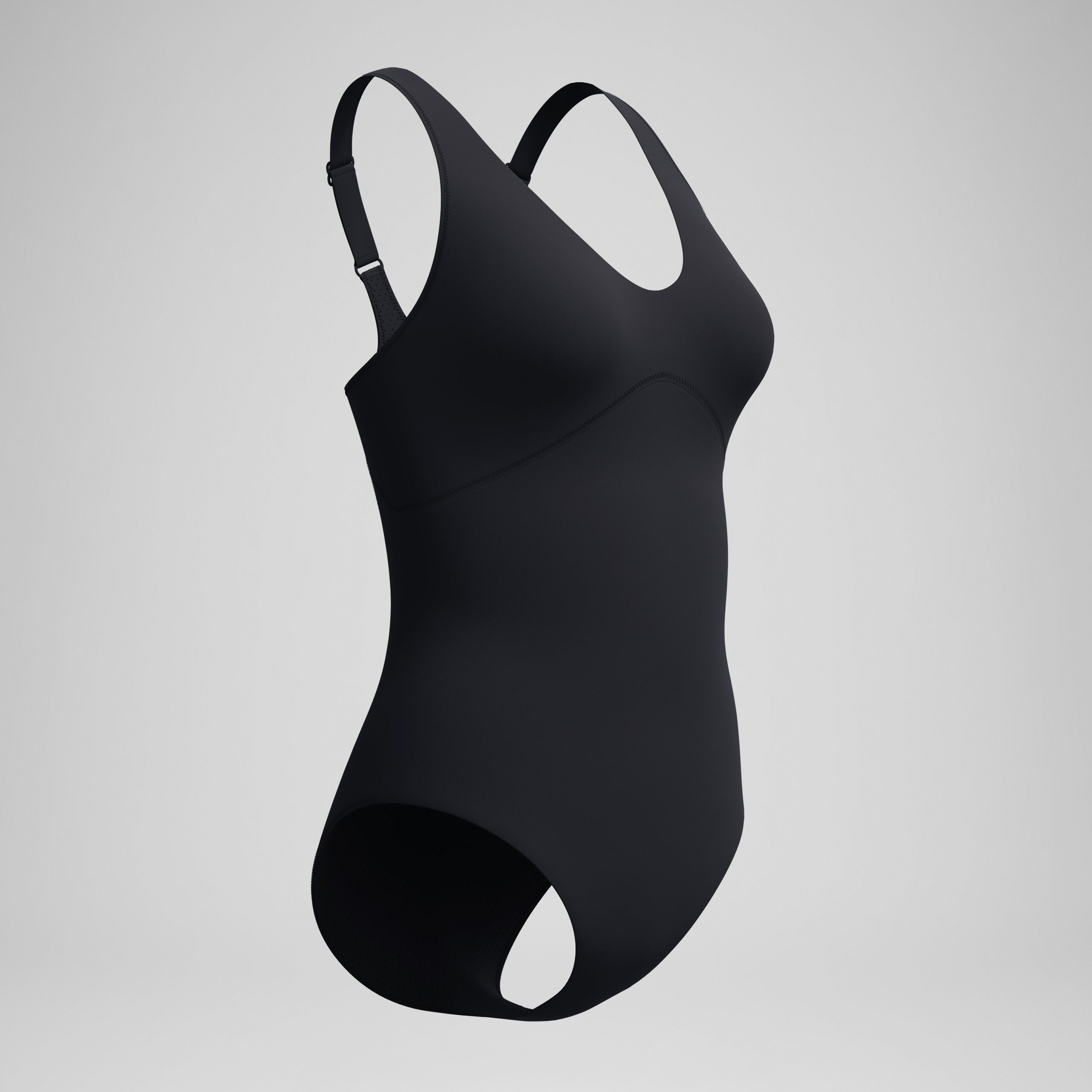 Women's Sculpture Butterfly Back One Piece Black - Image 5