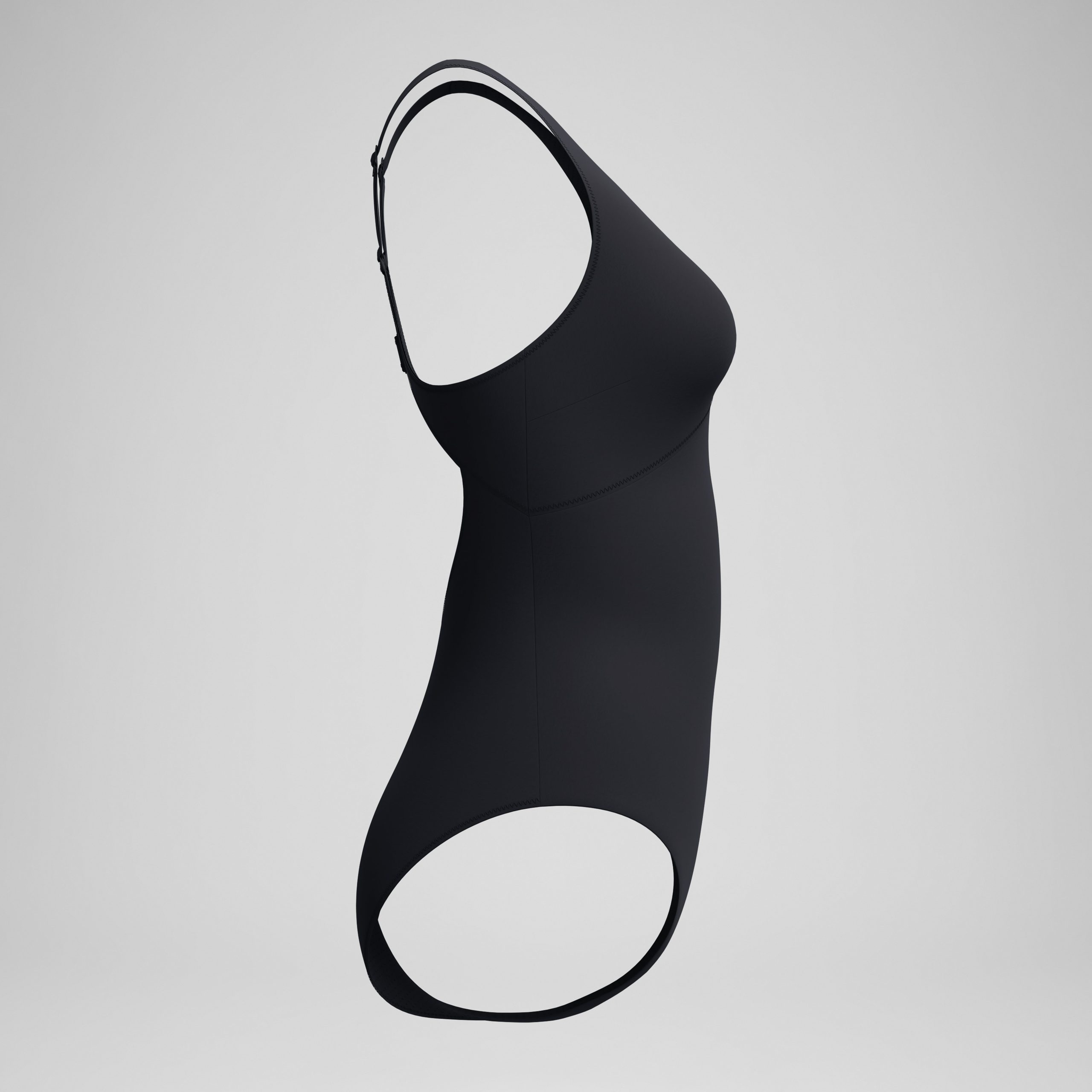 Women's Sculpture Butterfly Back One Piece Black - Image 6