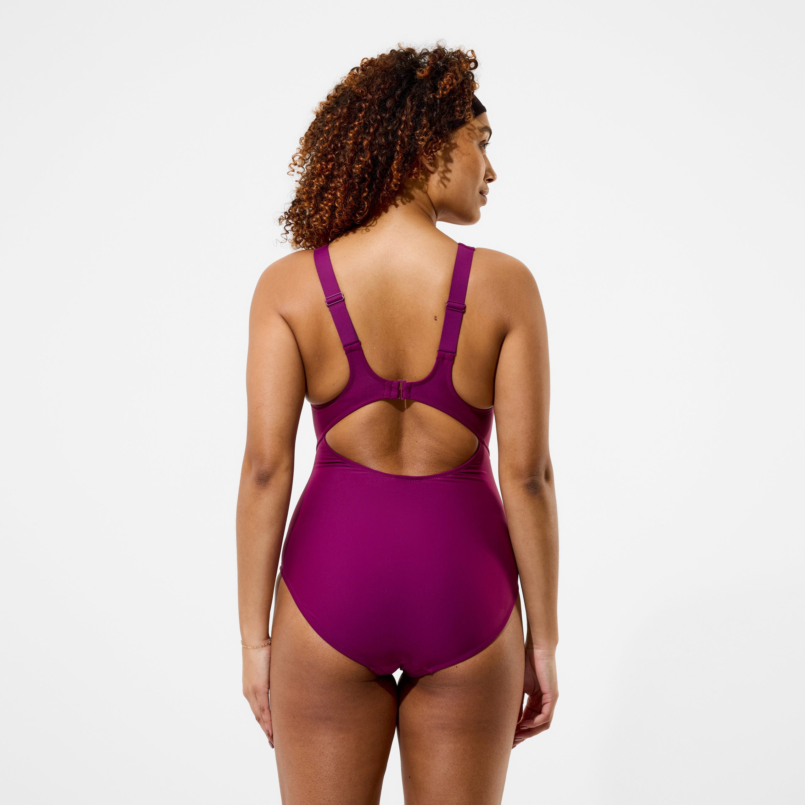 Women's Sculpture One Piece Dark Pink - Image 3