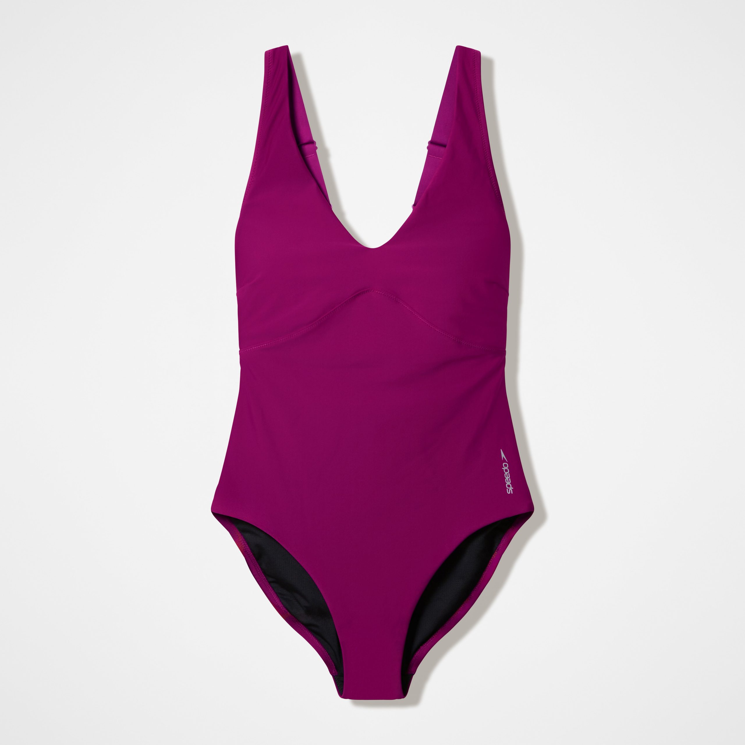 Women's Sculpture One Piece Dark Pink - Image 4