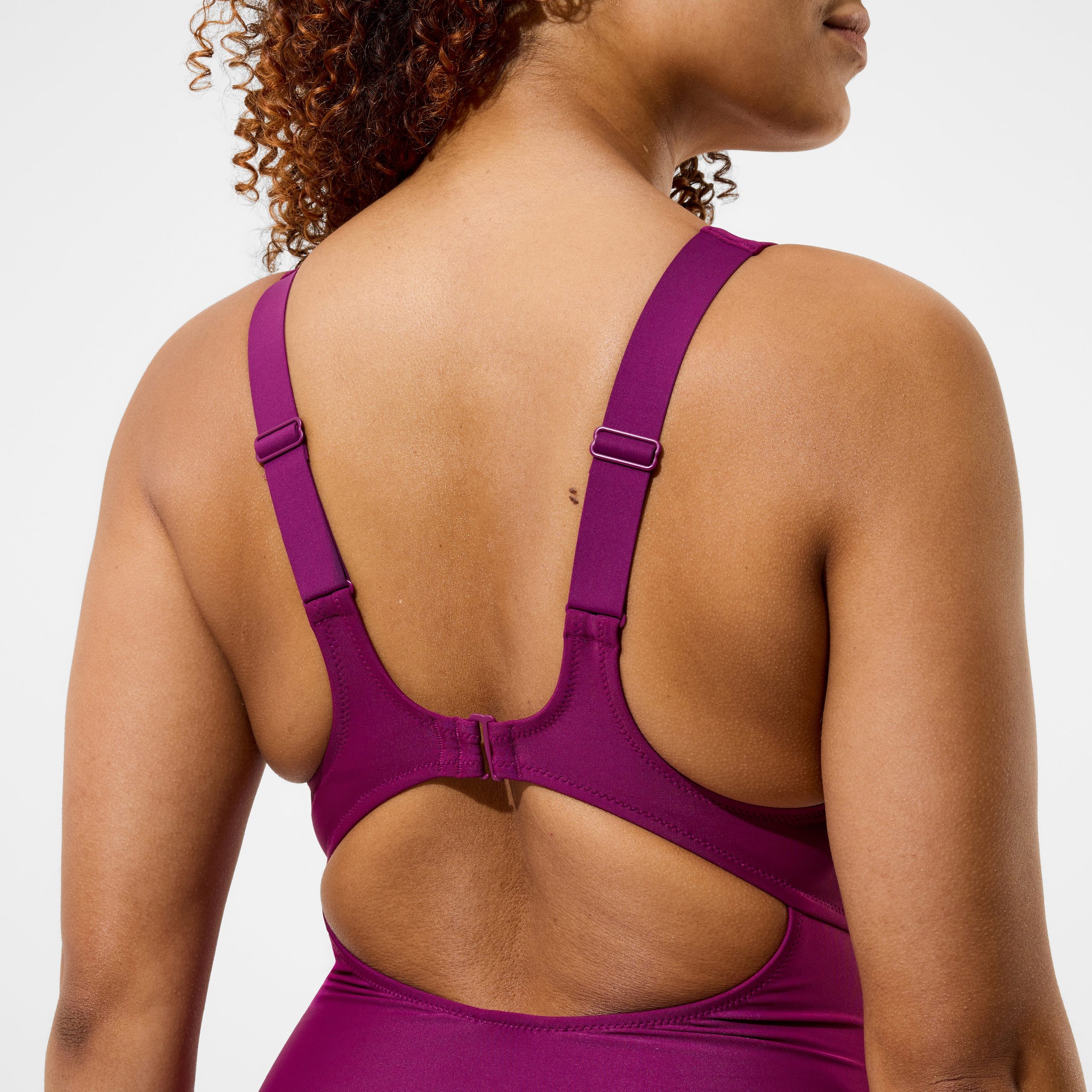 Women's Sculpture One Piece Dark Pink - Image 8