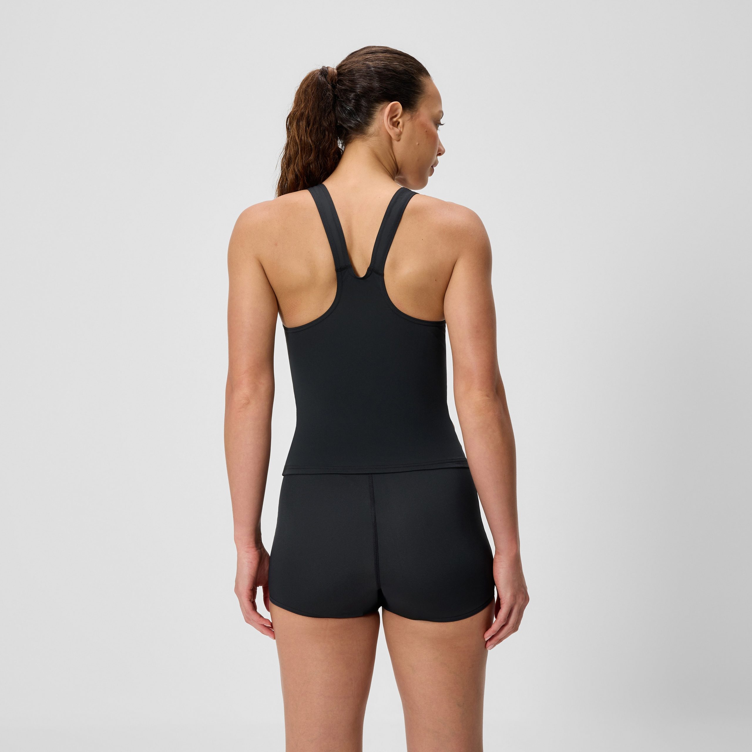 Women's Hyperboom Splice Tankini Set Black/Pink - Image 3