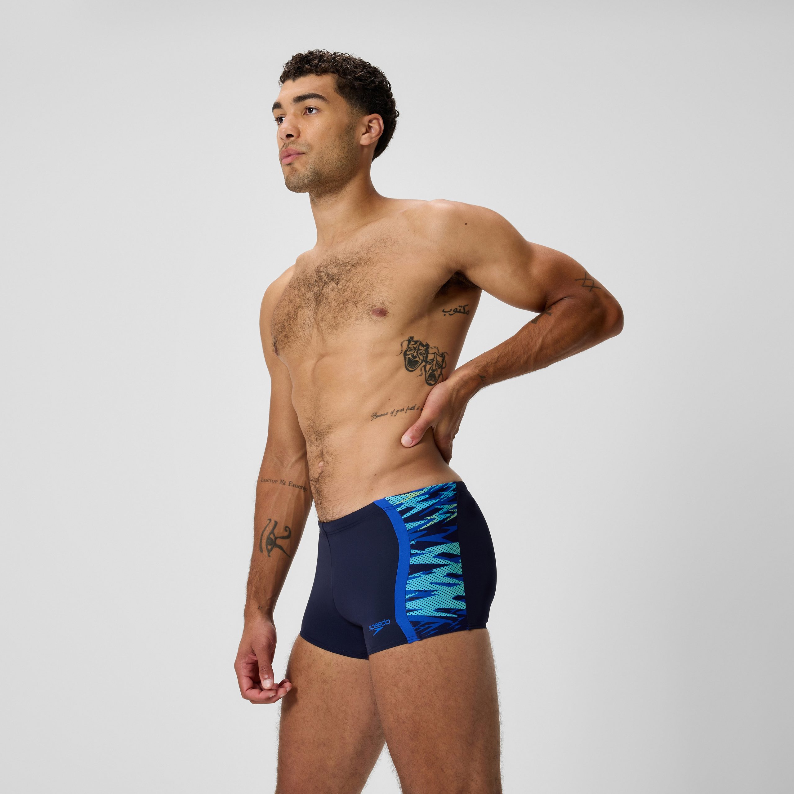 Men's Hyperboom Splice Aquashorts Navy/Blue - Image 2