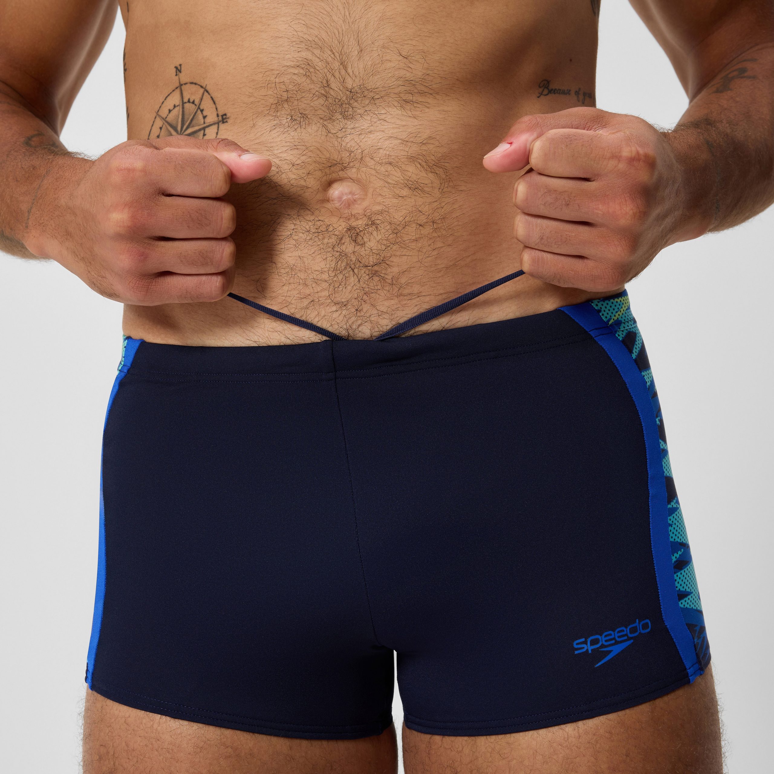 Men's Hyperboom Splice Aquashorts Navy/Blue - Image 9