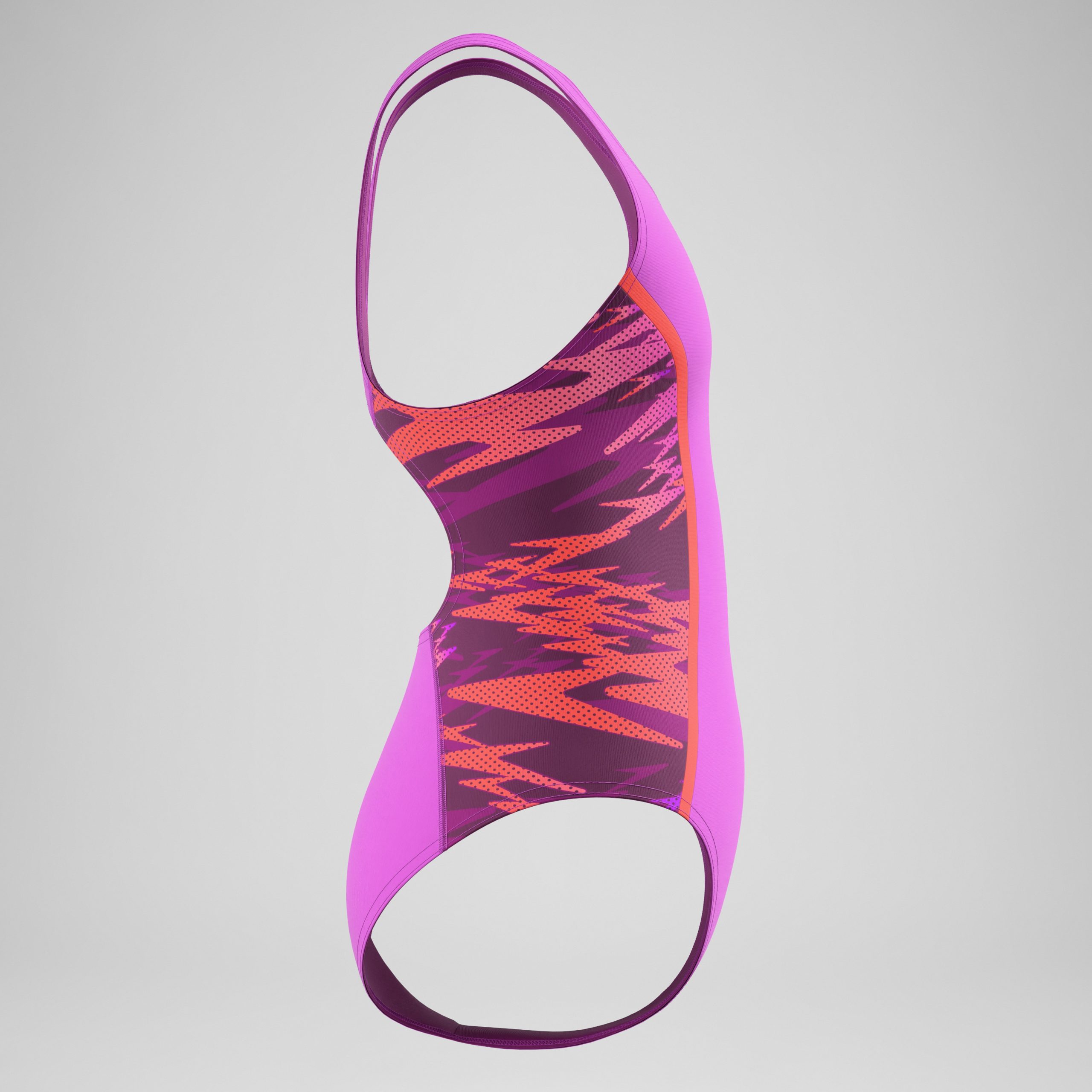 Girls Hyperboom Splice Muscleback One Piece Pink - Image 3