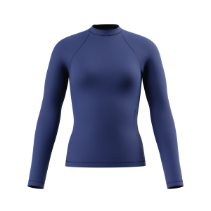 Women's Boom Long Sleeve Rashguard Blue
