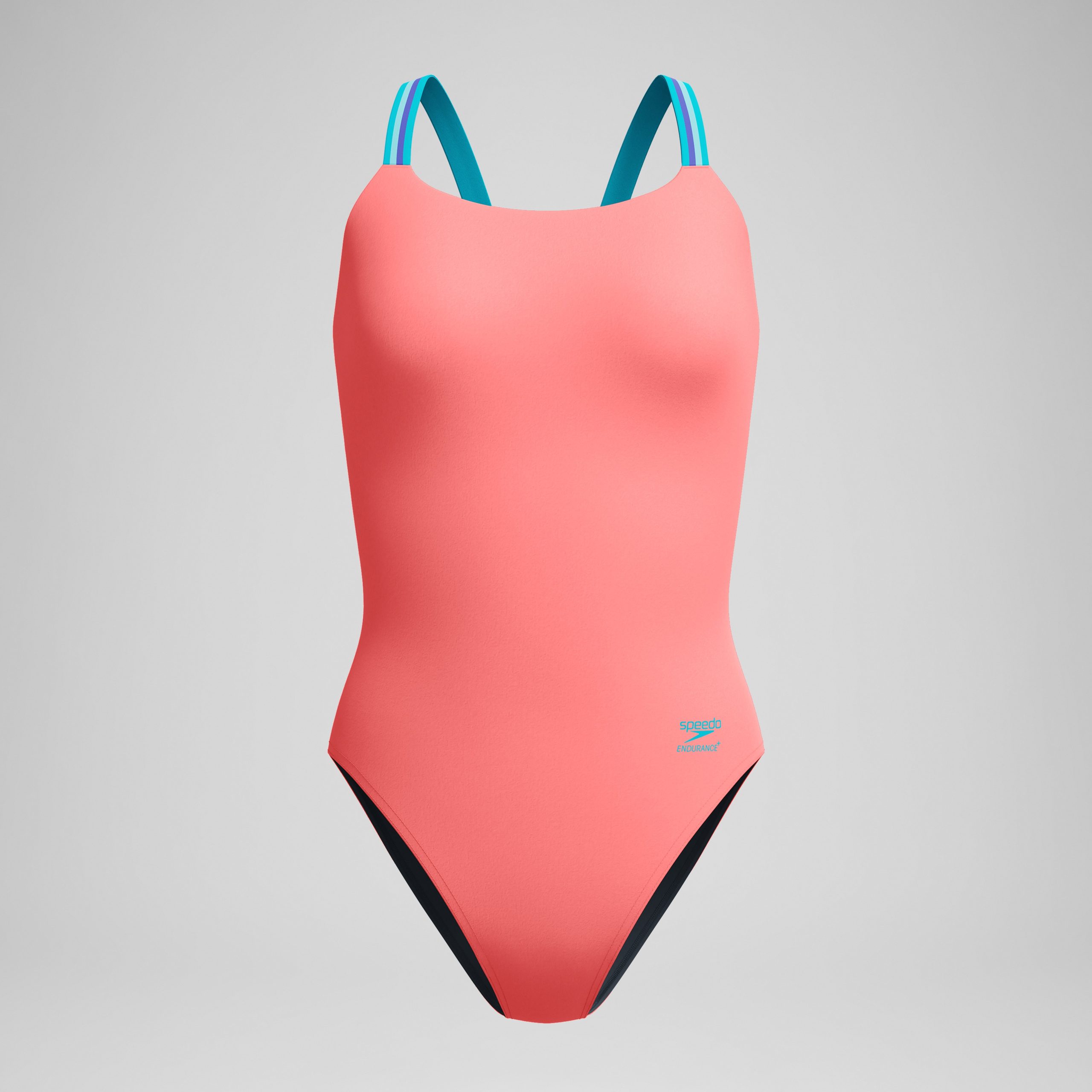 Women's Club Training V-Back One Piece Peach - Image 4