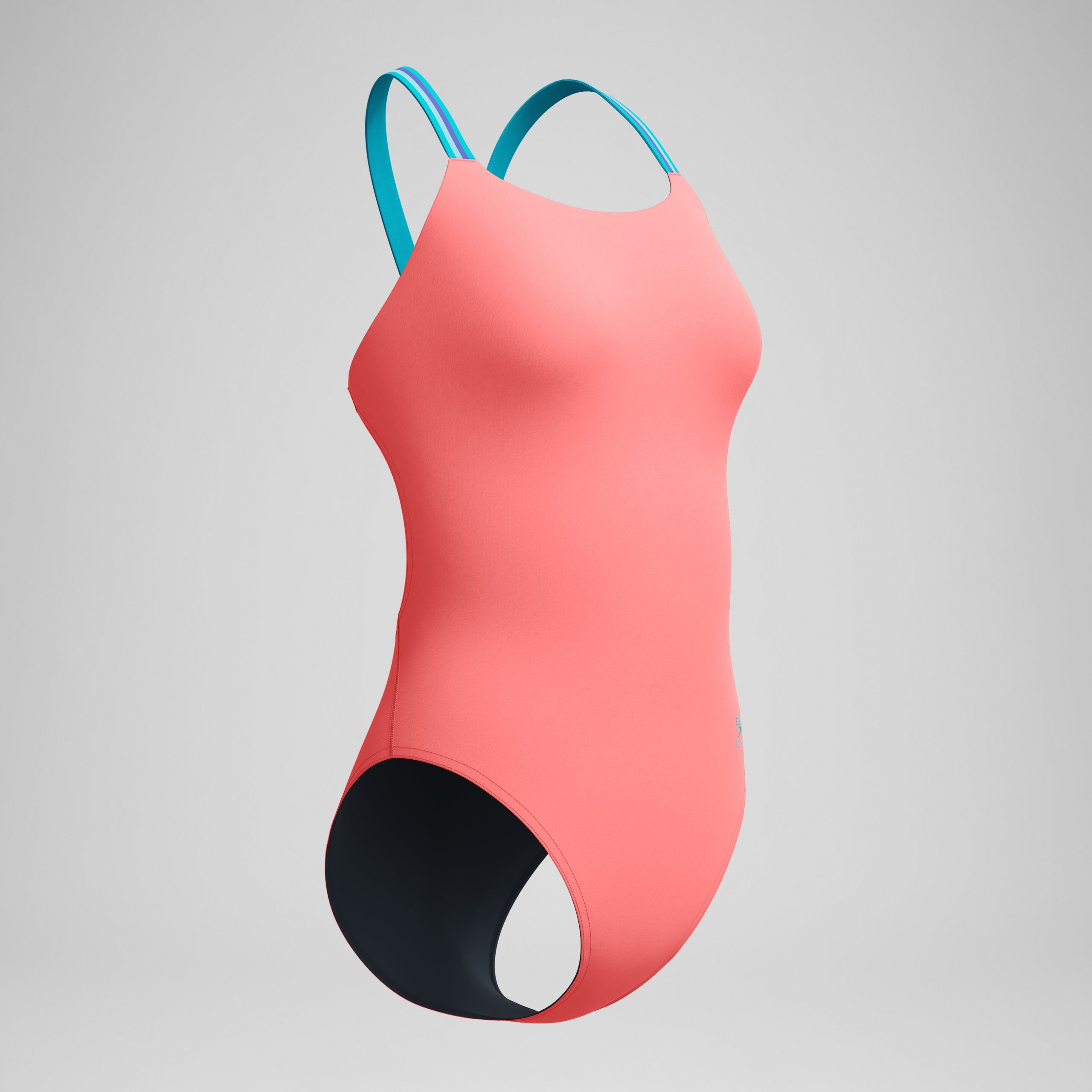 Women's Club Training V-Back One Piece Peach - Image 5