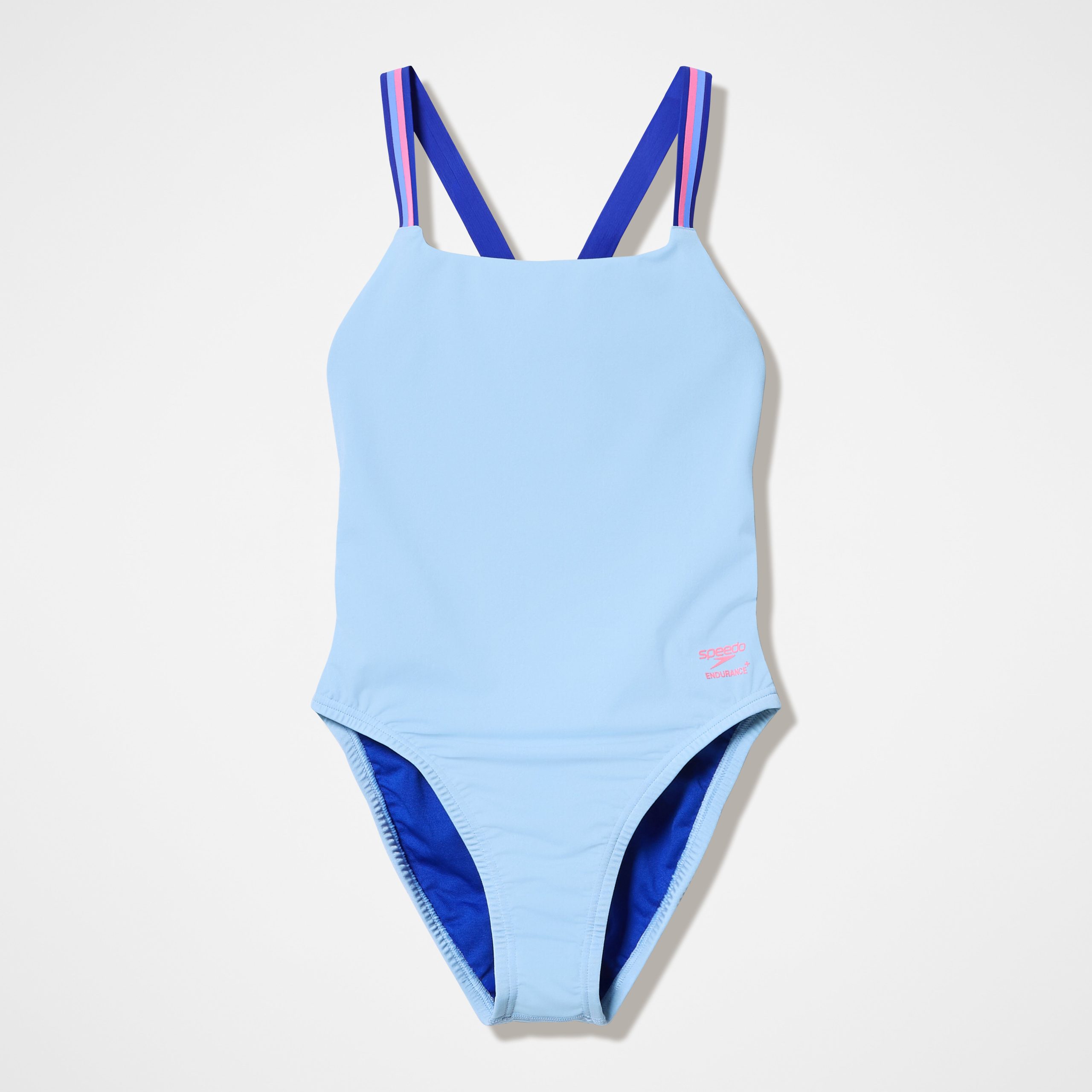 Women's Club Training Comfort V-Back One Piece Blue - Image 4