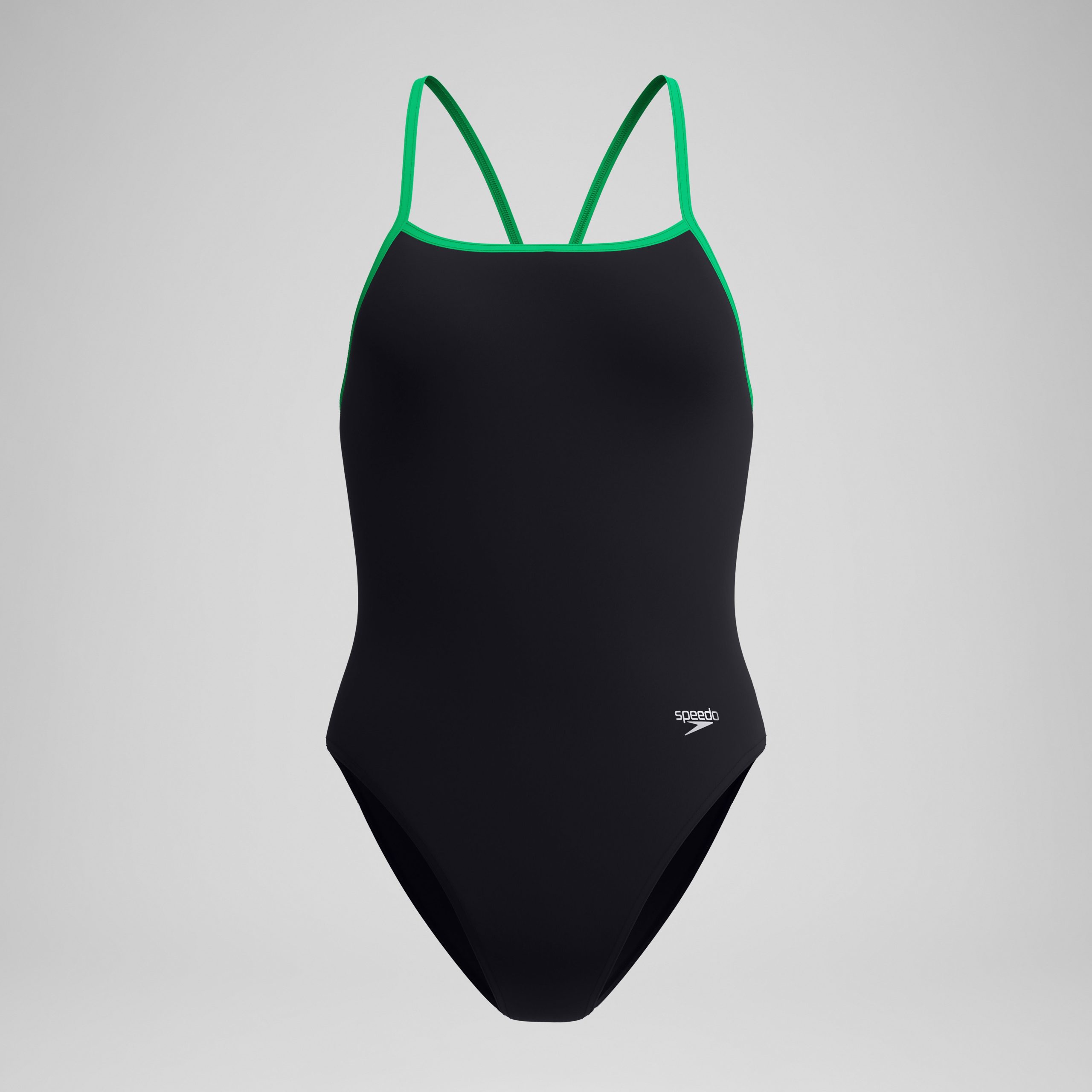 Women's Club Training Turnback One Piece Black/Green - Image 4