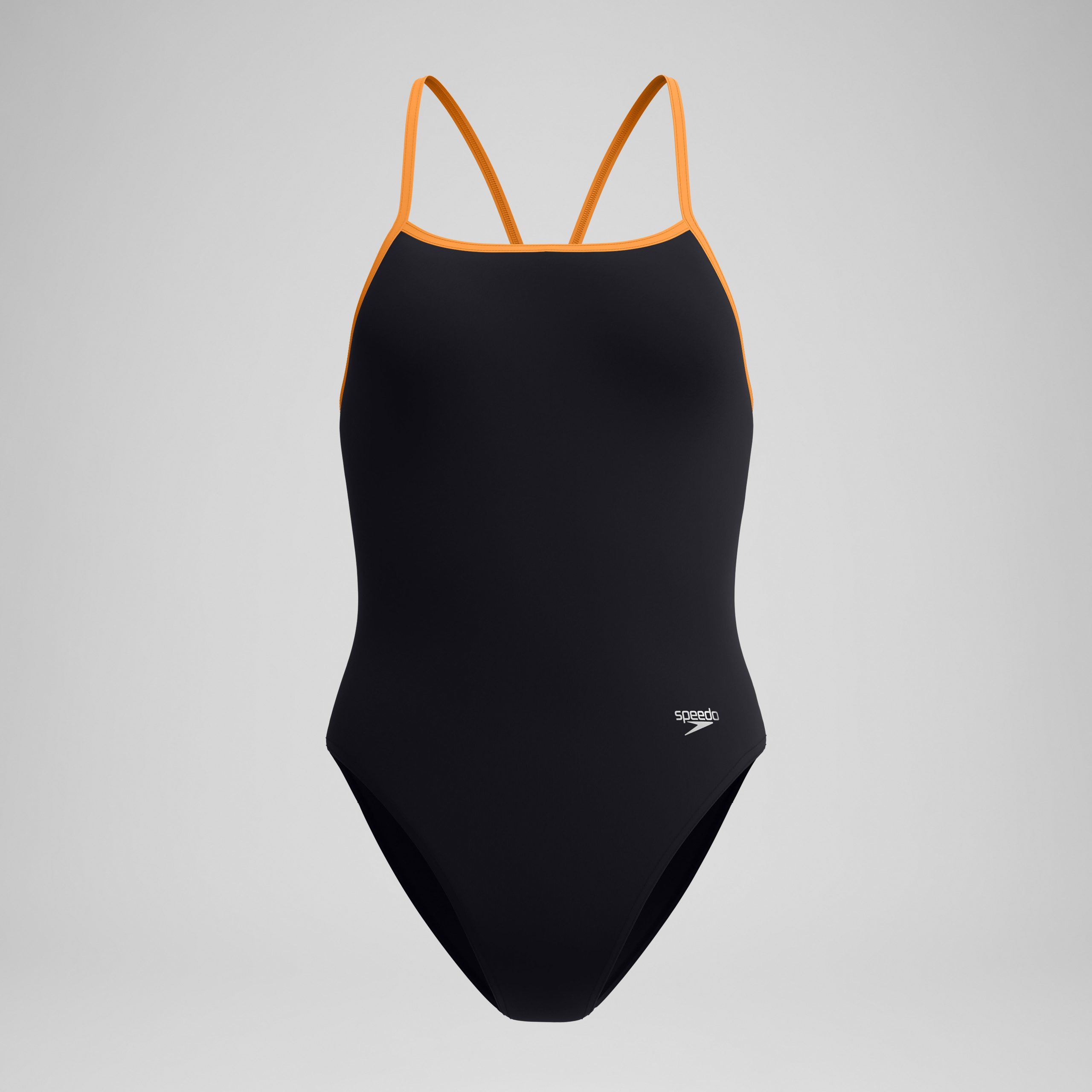 Women's Club Training Turnback One Piece Black/Orange - Image 4