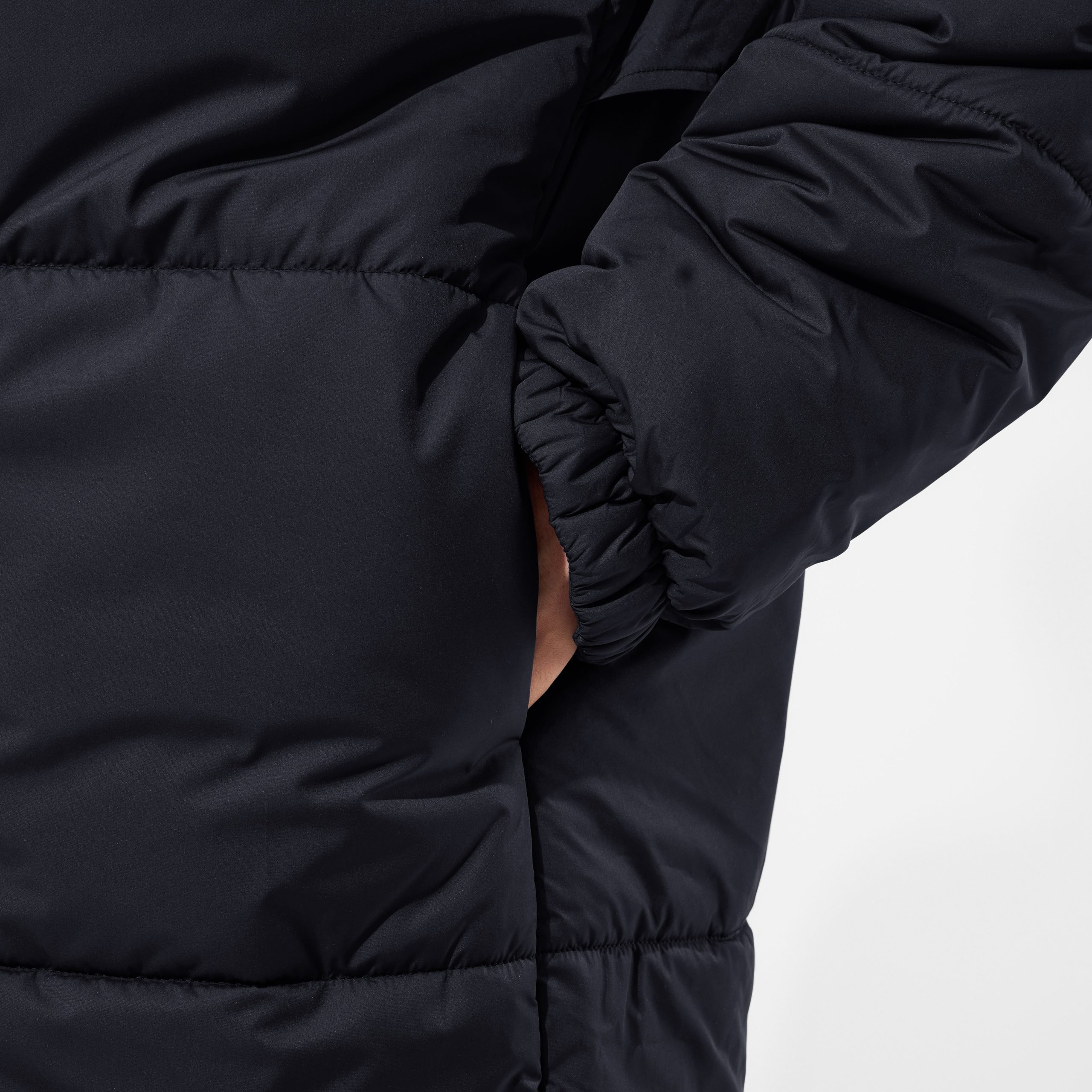 Unisex Team Hydropuff Swim Parka Black - Image 8