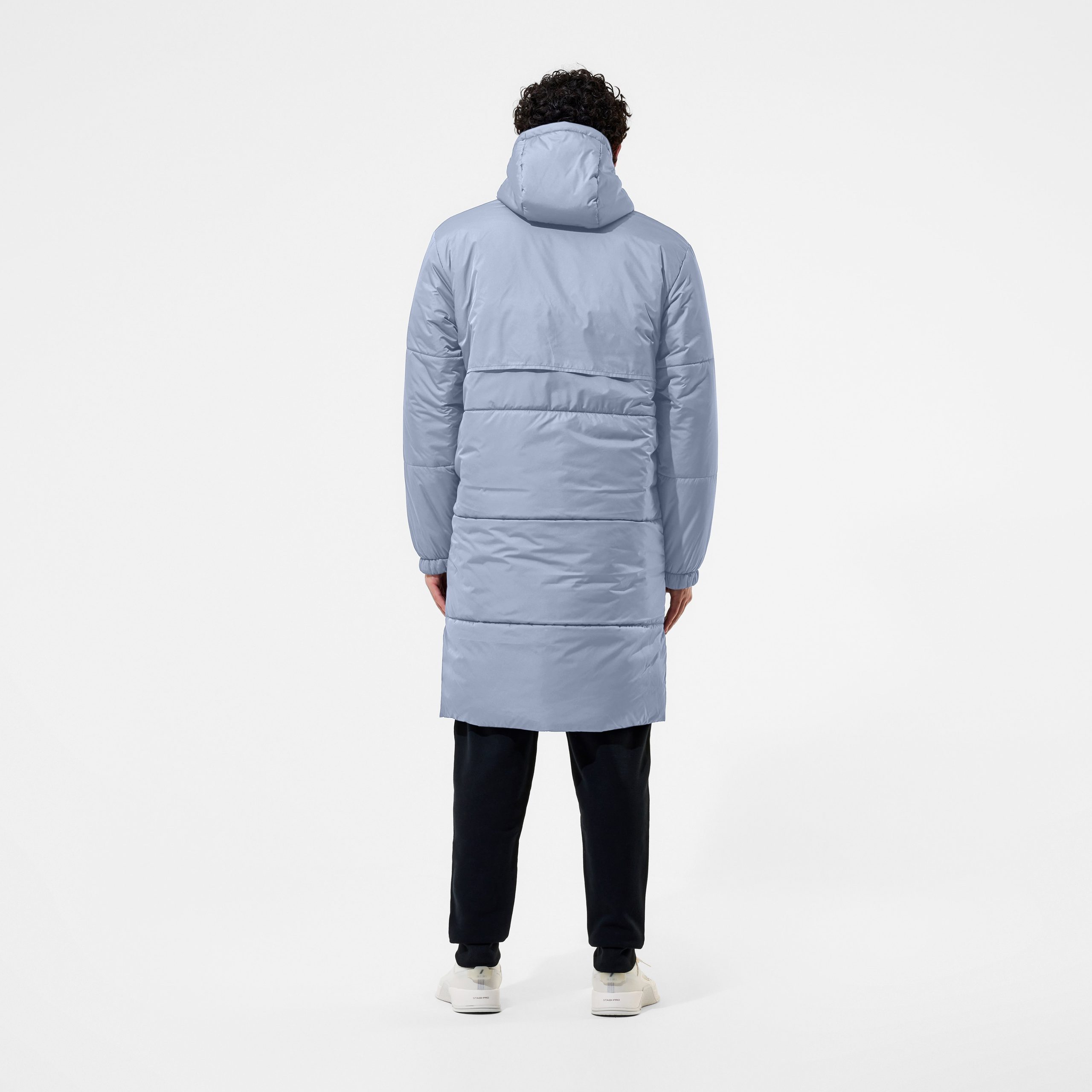 Unisex Team Hydropuff Swim Parka Gray - Image 3