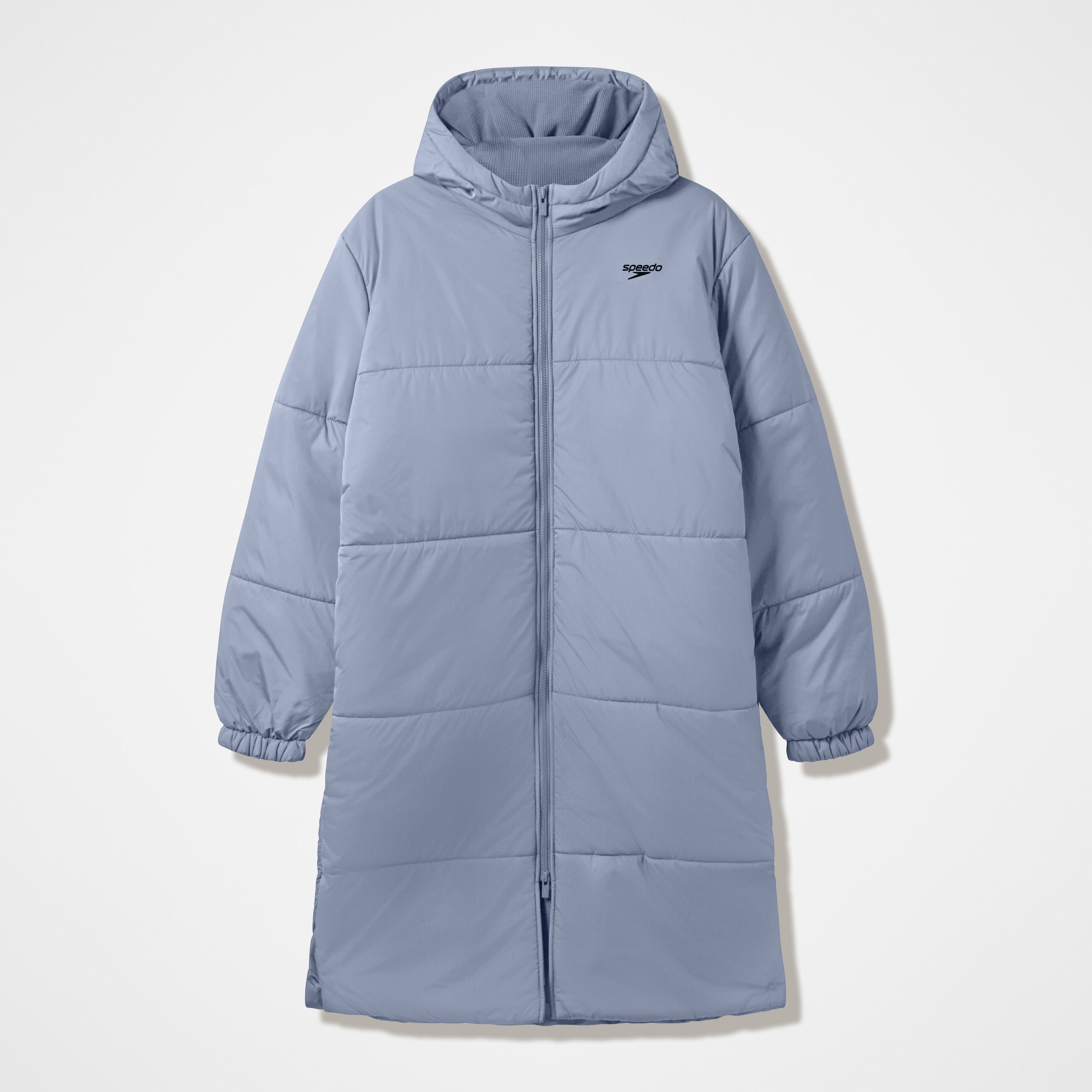 Unisex Team Hydropuff Swim Parka Gray - Image 5
