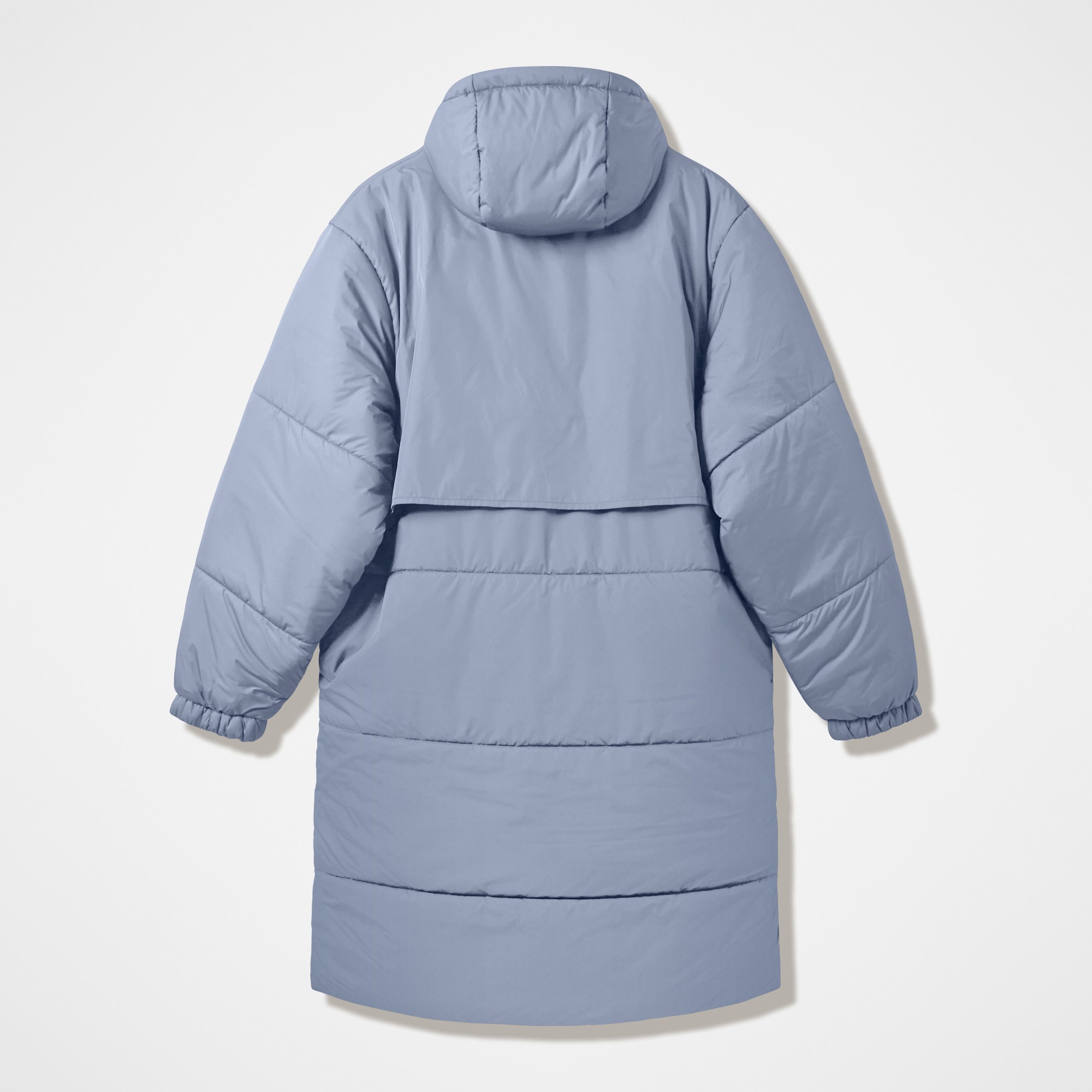 Unisex Team Hydropuff Swim Parka Gray - Image 6