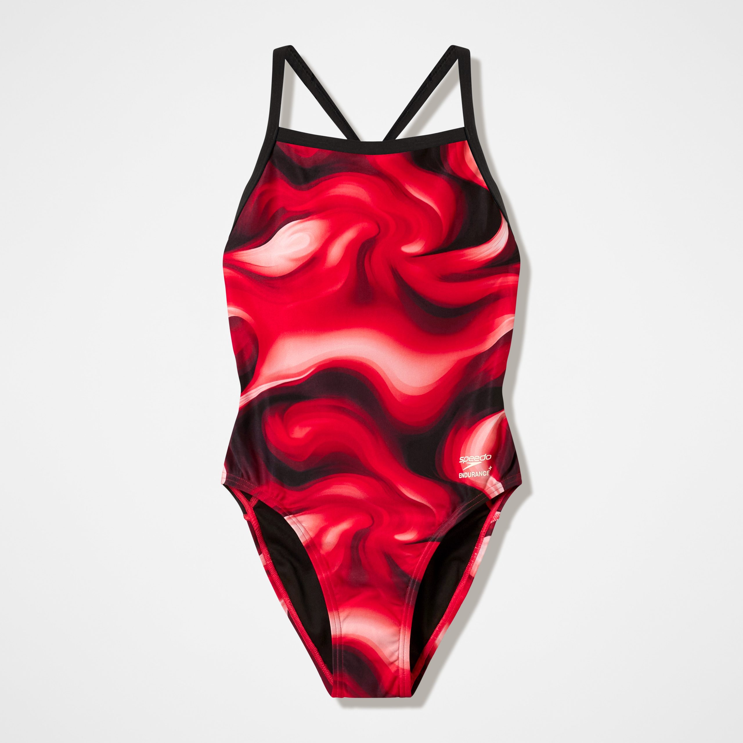 Women's Team Printed Turnback One Piece Red - Image 4