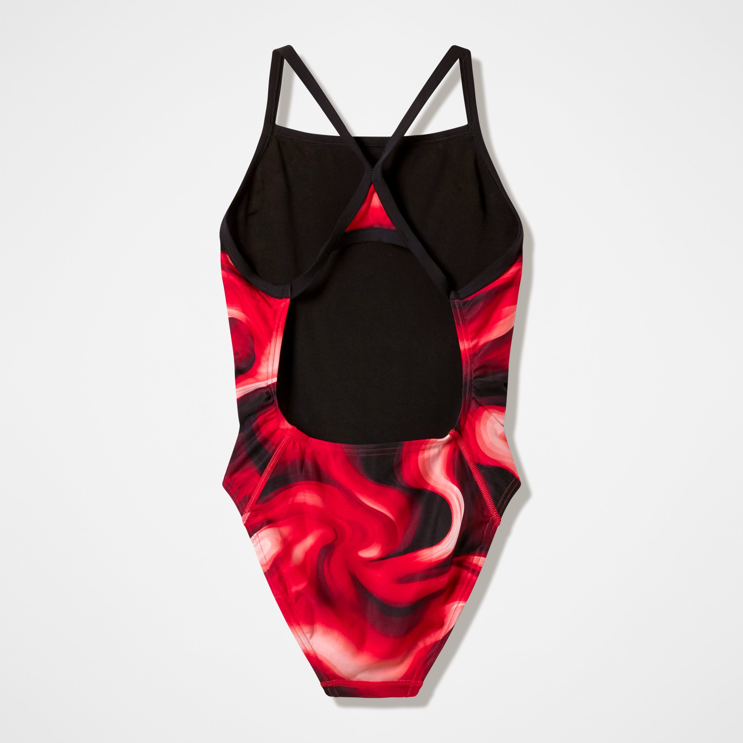 Women's Team Printed Turnback One Piece Red - Image 5