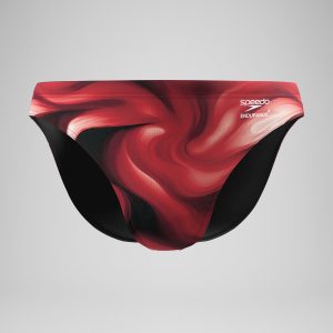 Men's Team Printed Brief Red