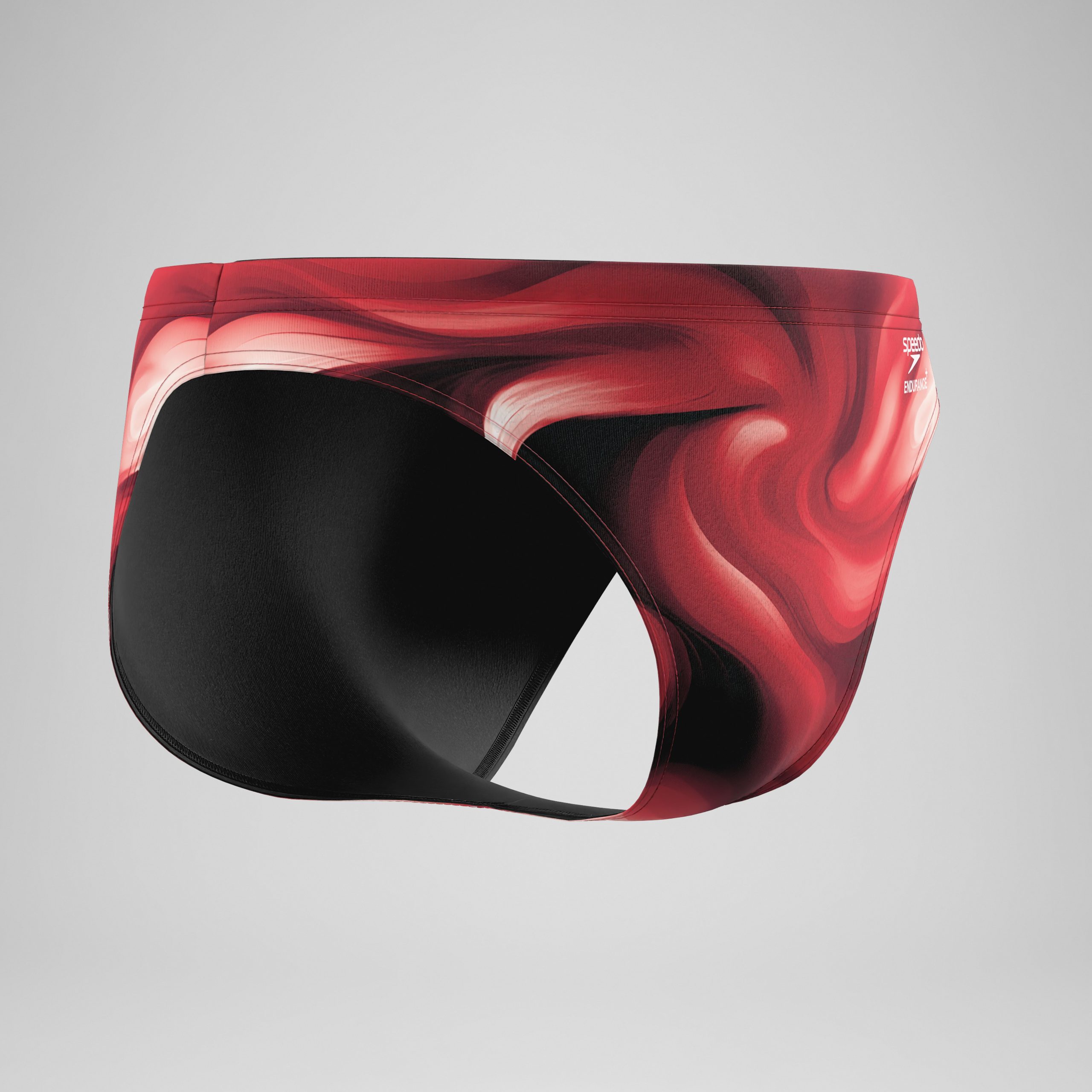 Men's Team Printed Brief Red - Image 2