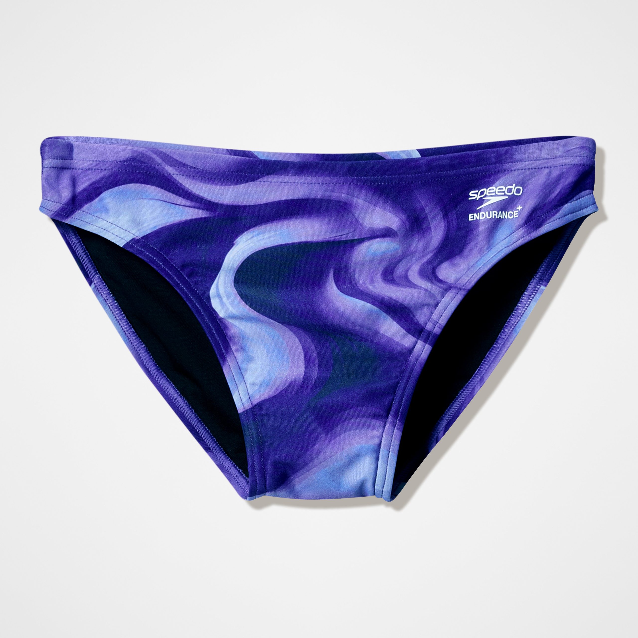 Men's Team Printed Brief Purple - Image 4