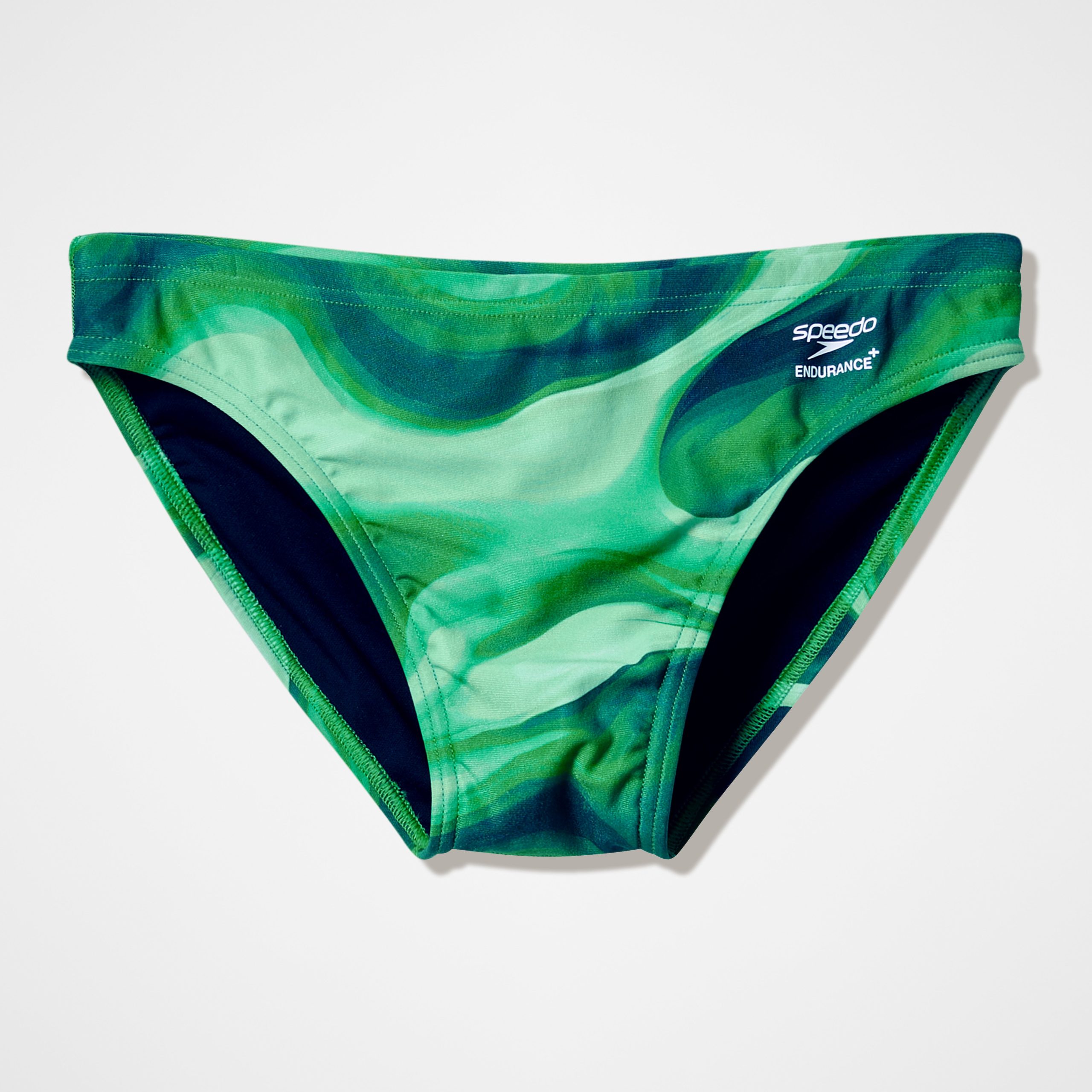 Men's Team Printed Brief Green - Image 4