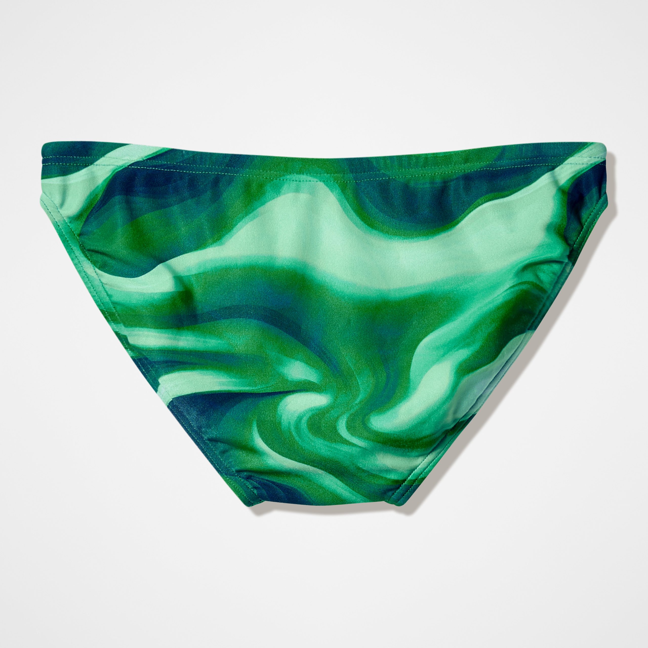 Men's Team Printed Brief Green - Image 5