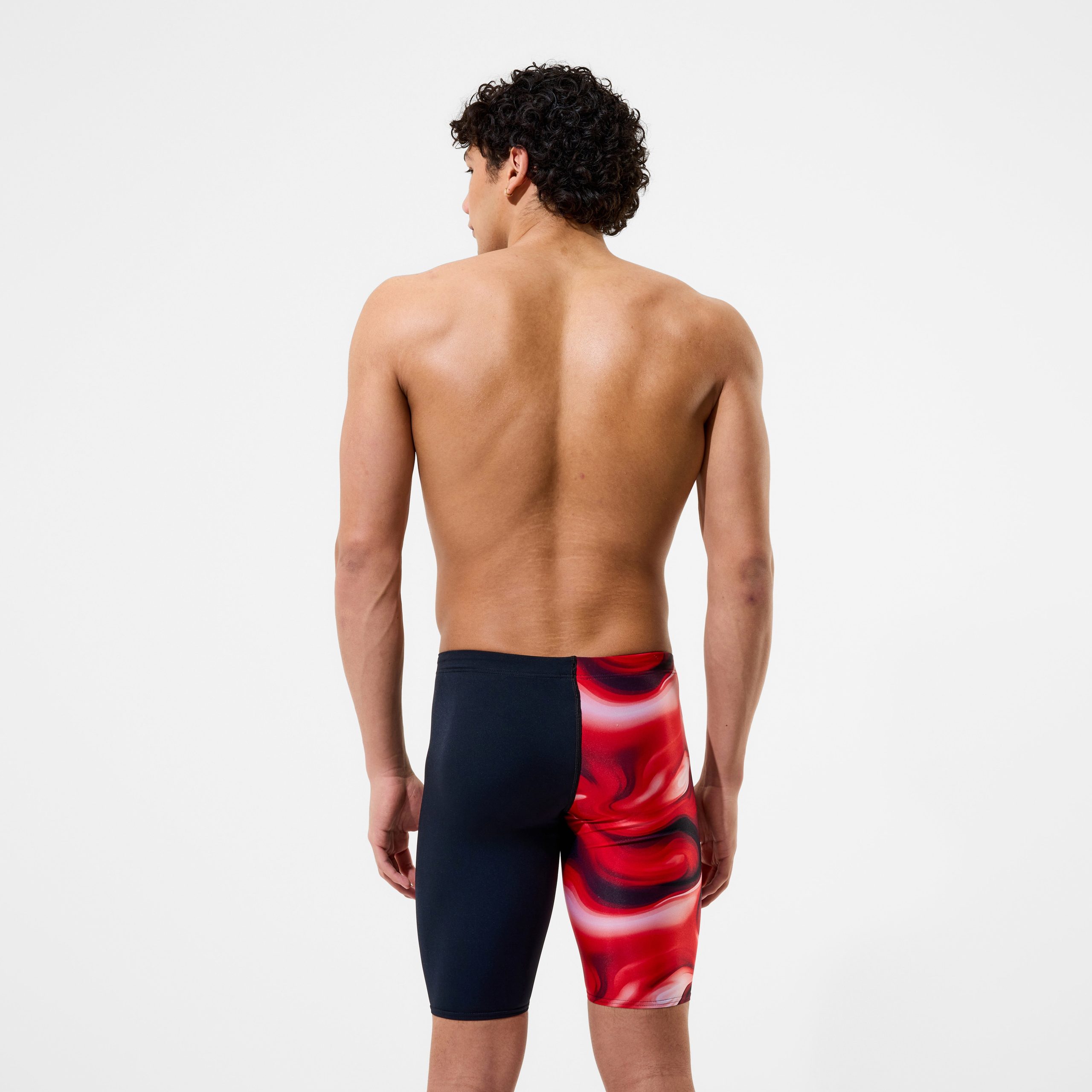 Men's Team Printed Jammer Red - Image 3