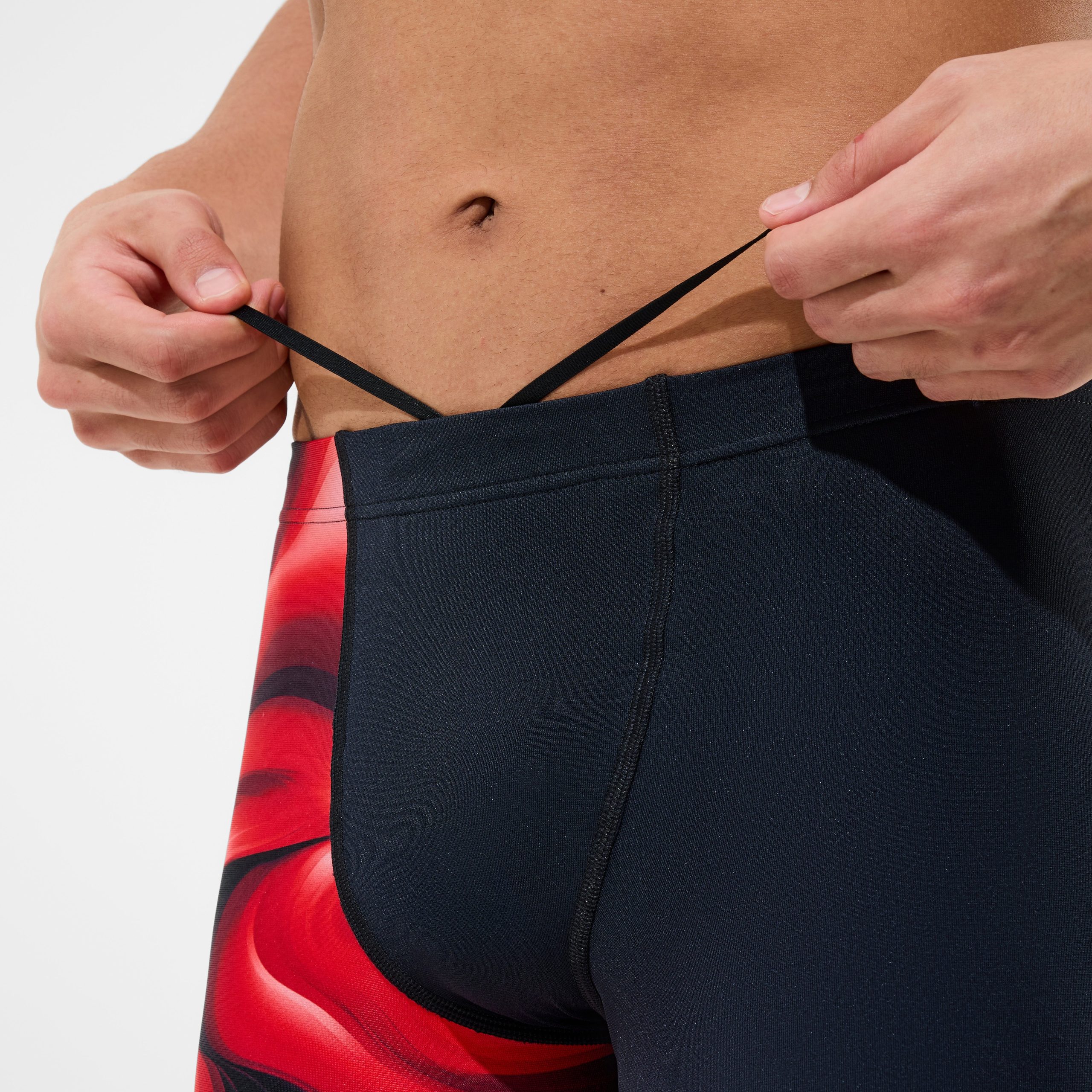 Men's Team Printed Jammer Red - Image 7