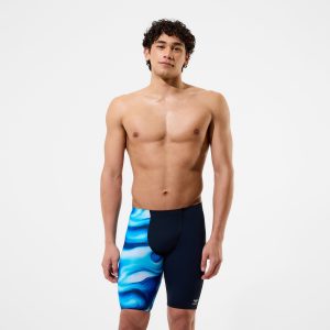 Men's Team Printed Jammer Blue