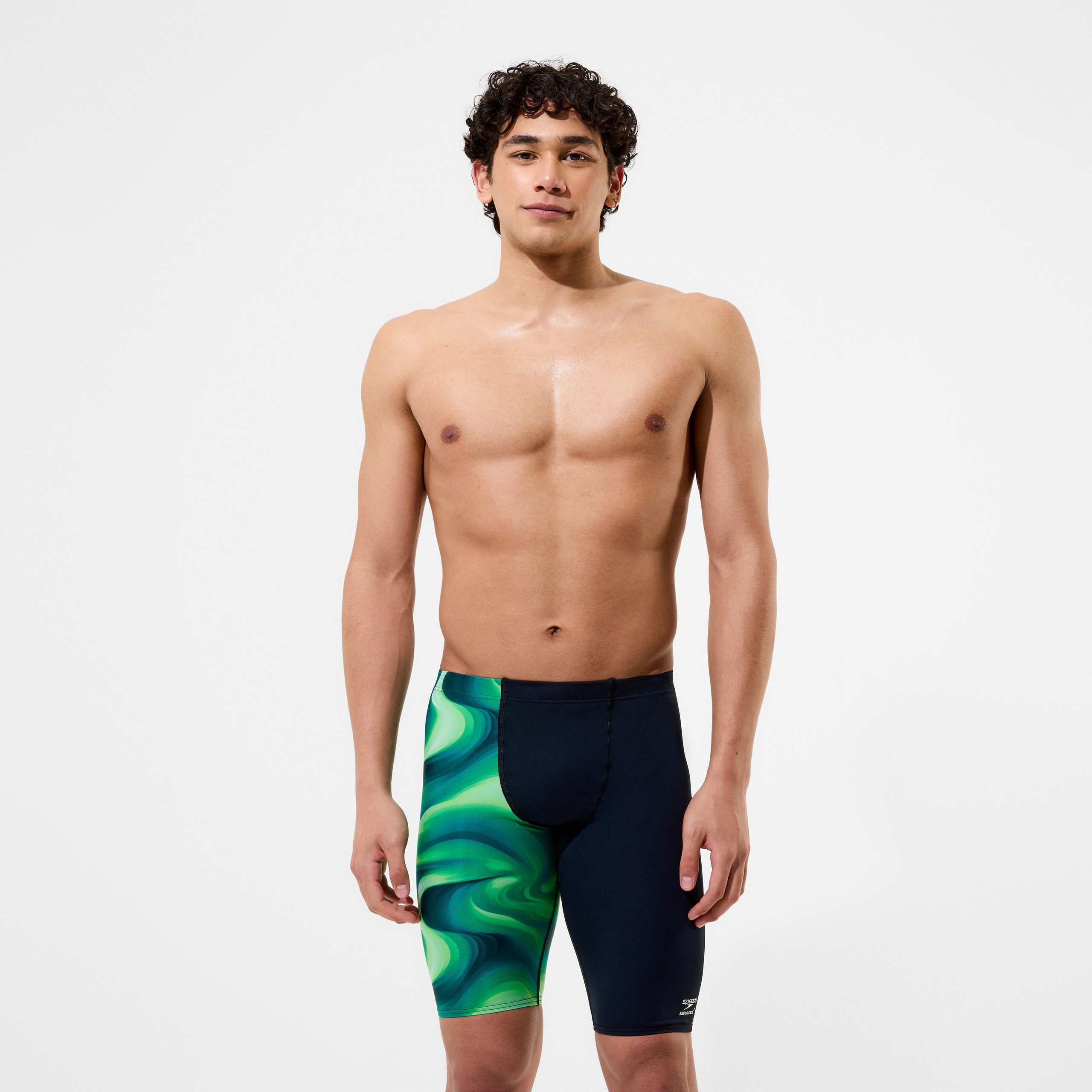 Men's Team Printed Jammer Green