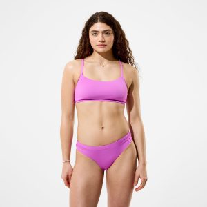 Women's Club Training Cheeky Bikini Bottom Pink