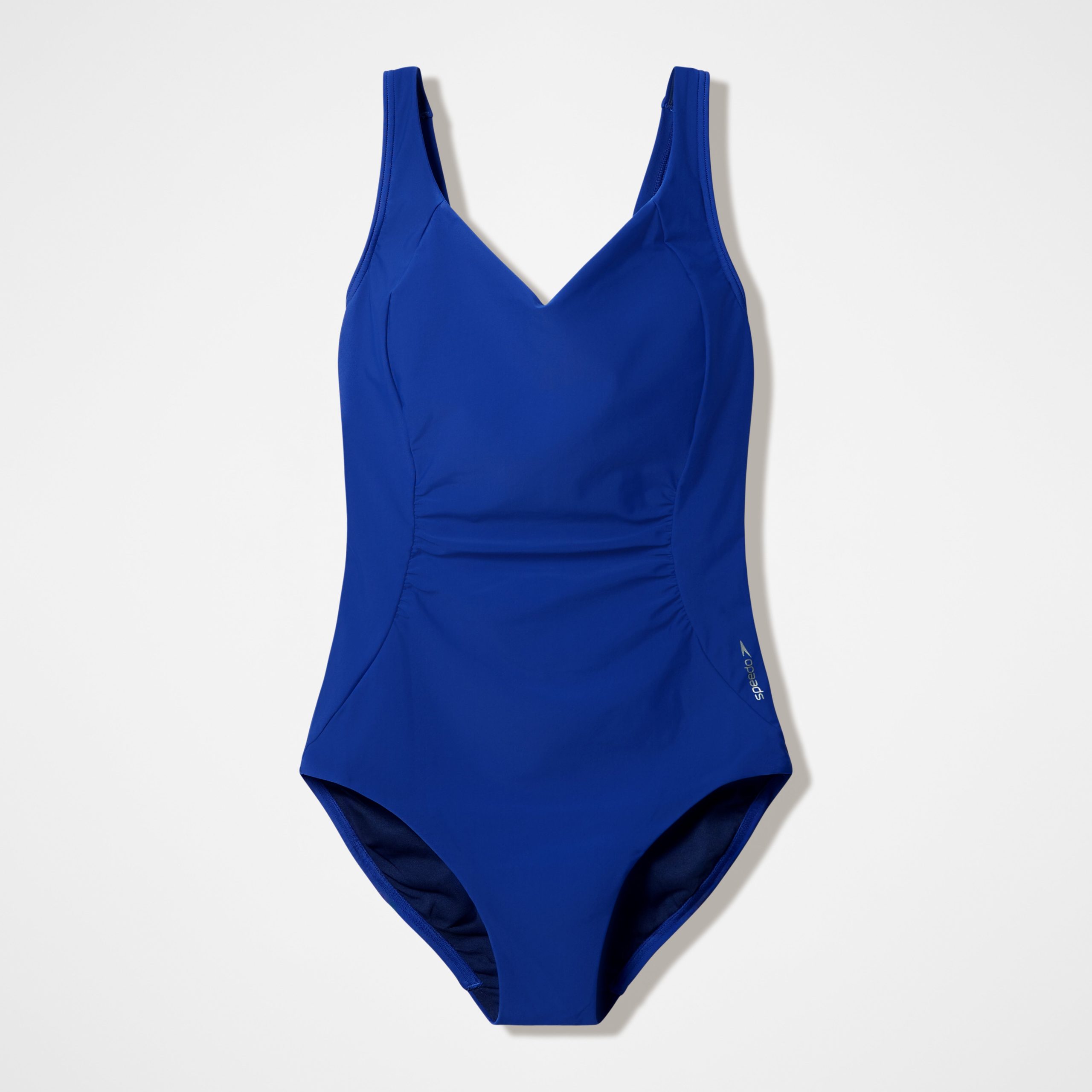 Women's Shirred Contour One Piece Blue - Image 4