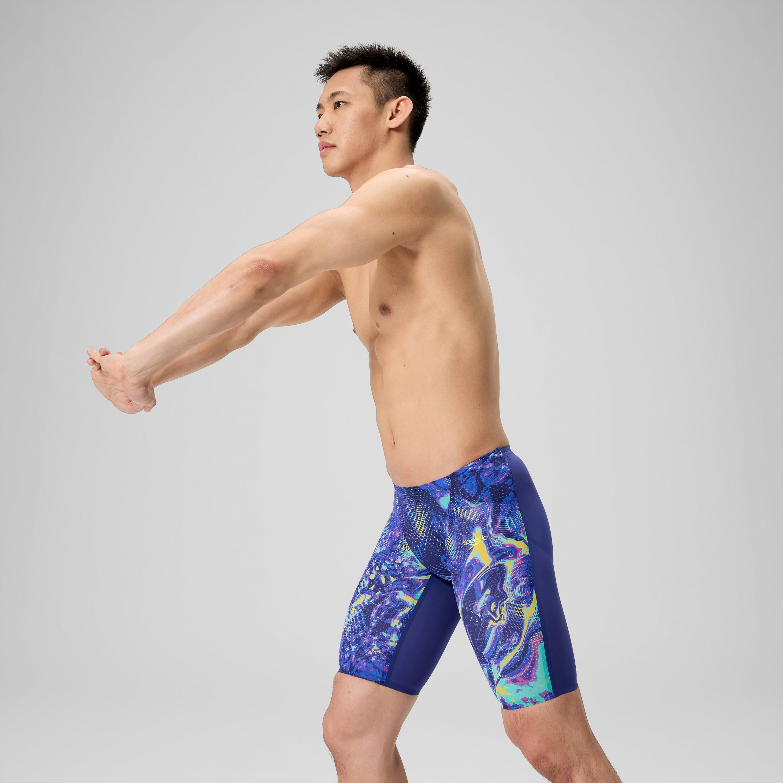 Men's Fastskin LZR Pure Valor 2.0 Jammer Blue/Navy - Image 2