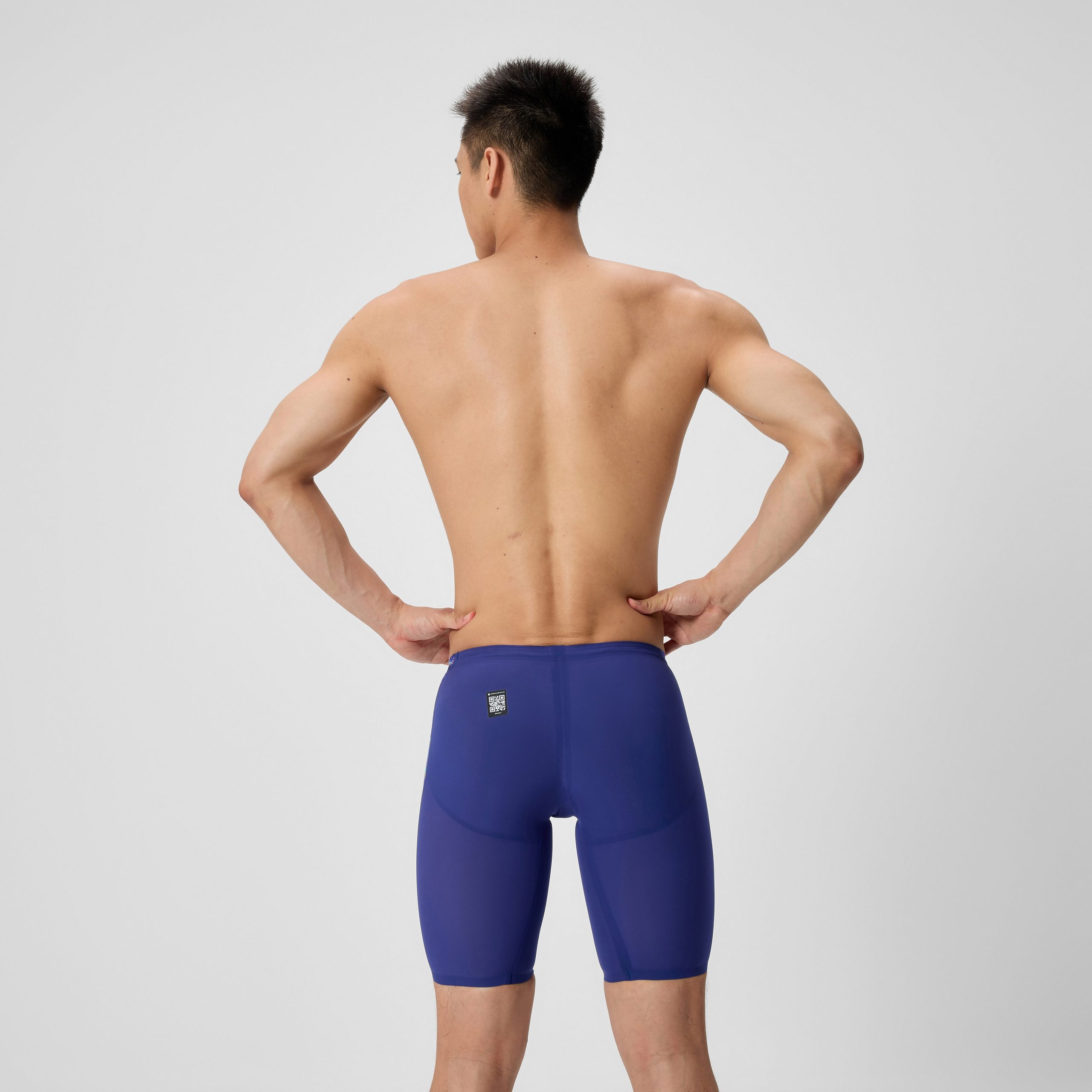 Men's Fastskin LZR Pure Valor 2.0 Jammer Blue/Navy - Image 3