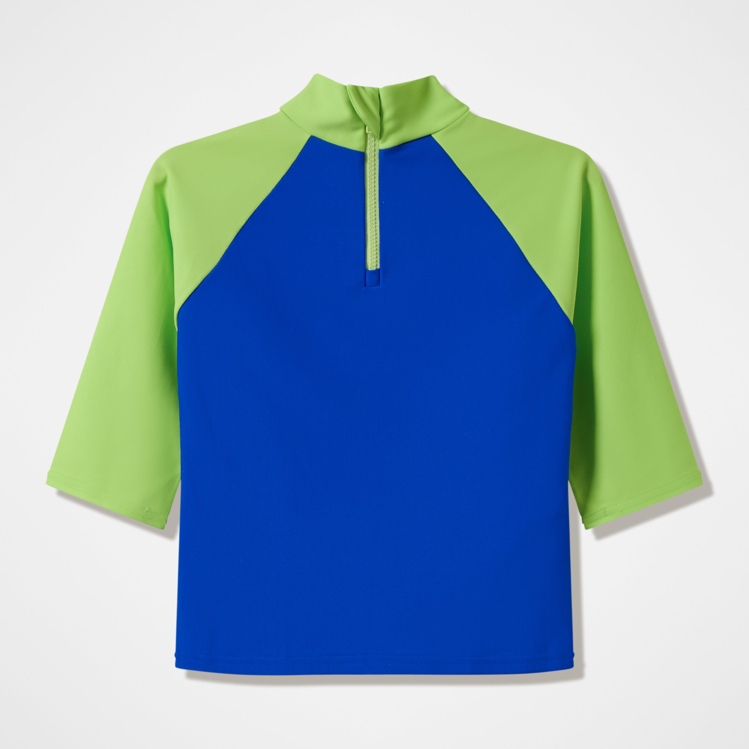 Infants Printed Long Sleeve Rashguard Blue/Green - Image 2