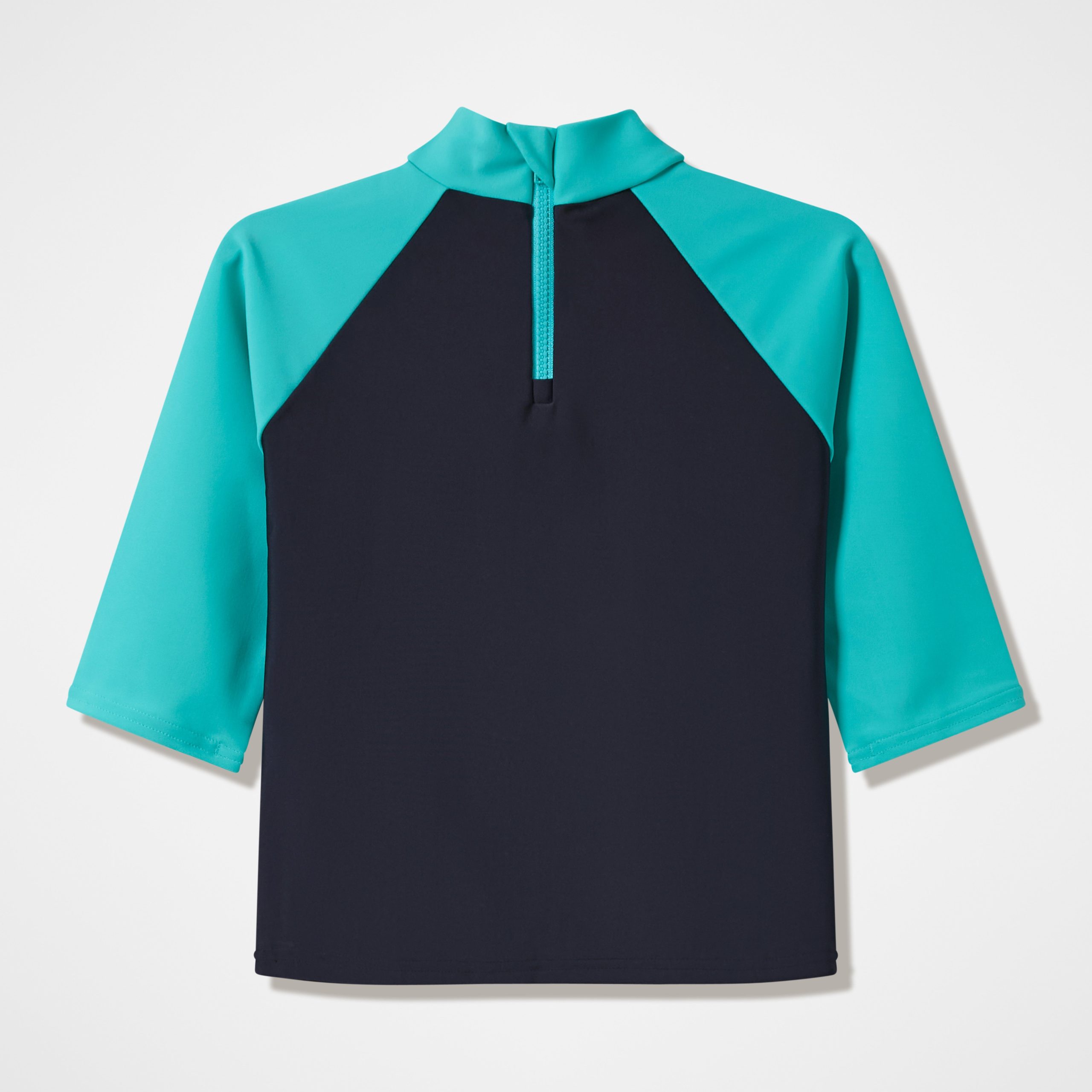 Infants Printed Long Sleeve Rashguard Black/Blue - Image 2