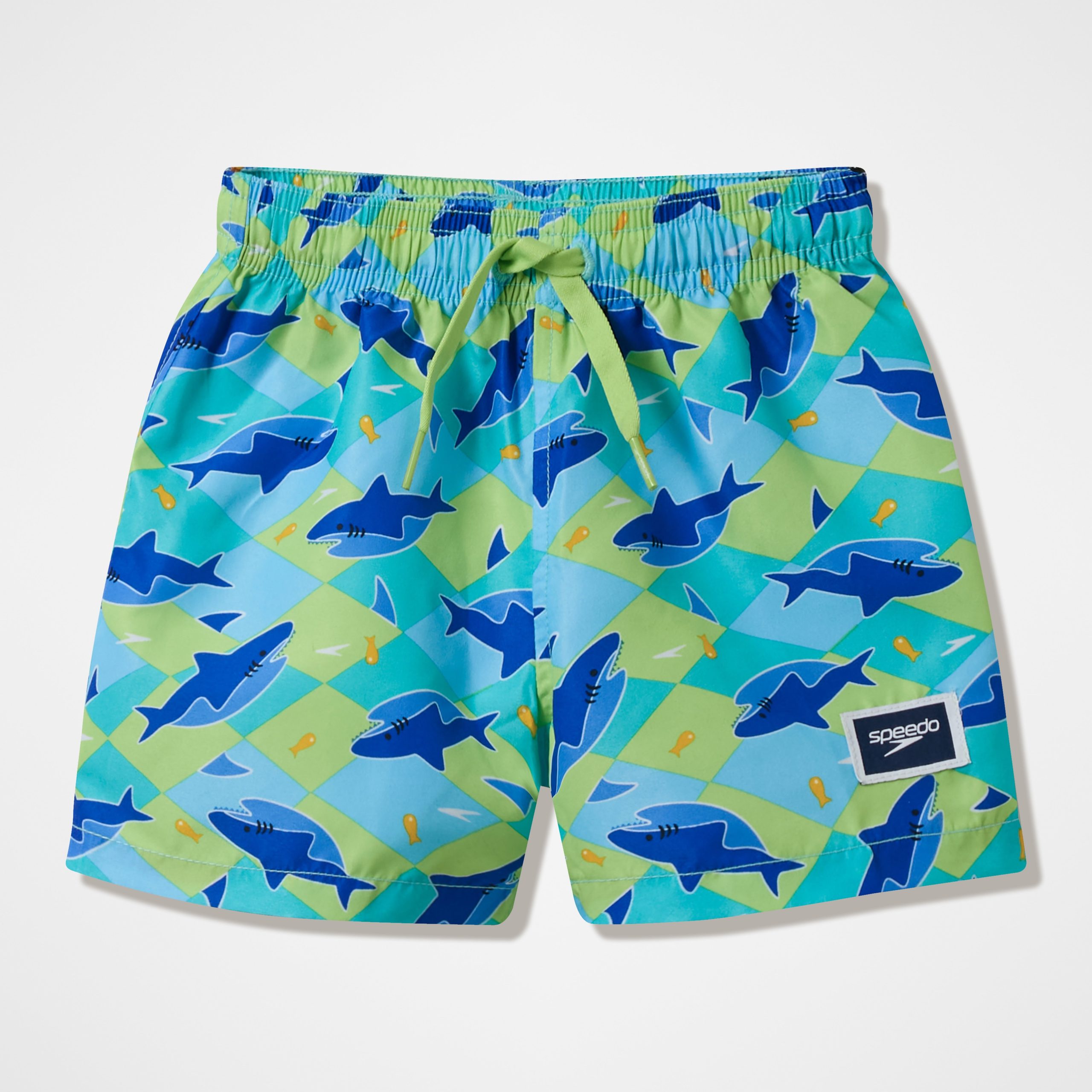 Infant Boys Swim Shorts Navy/White